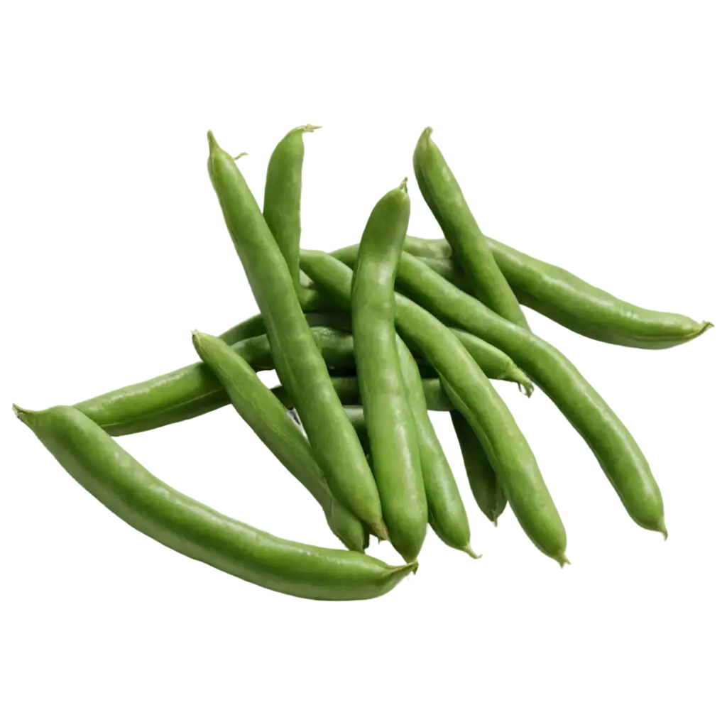 Vibrant-Happy-Green-Beans-PNG-Fresh-and-Joyful-Illustration