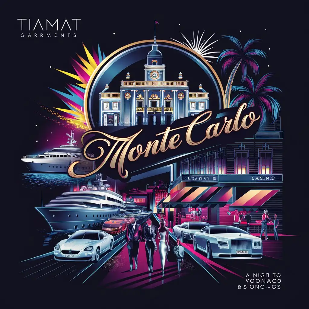 LOGO-Design-For-Tiamat-Garments-Sophisticated-Night-in-Monaco-with-Luxury-Yachts-and-Neon-Lights