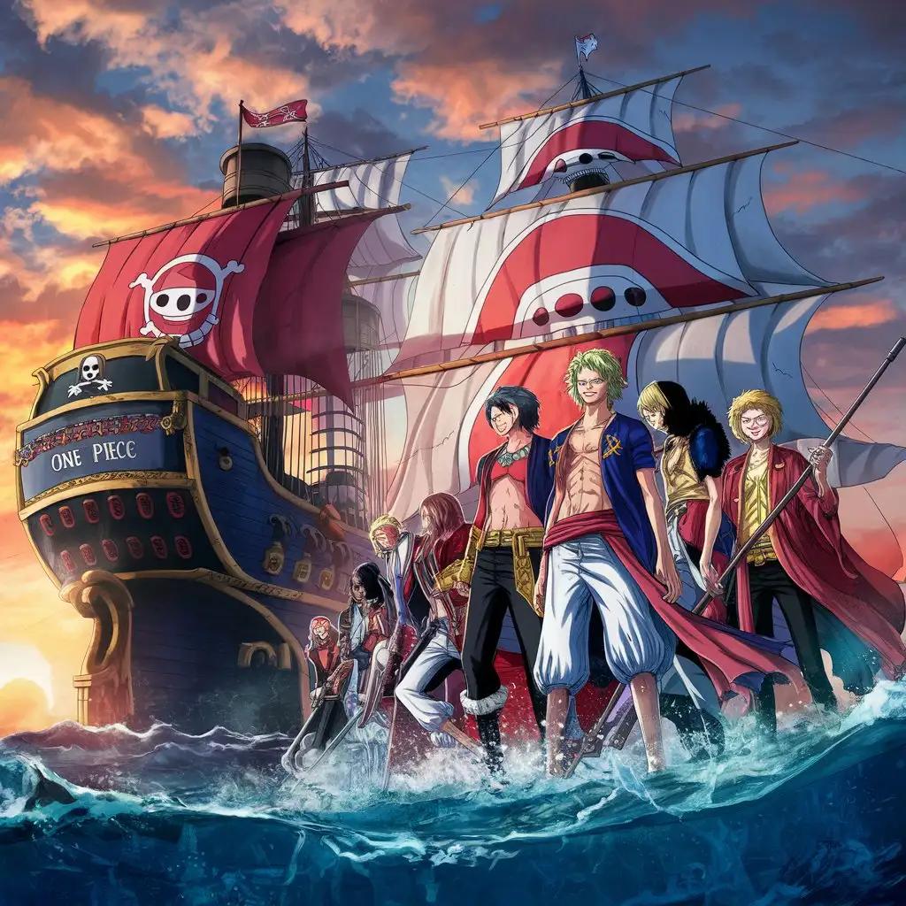 "Rell Marauders of the Crimson Horizon one piece