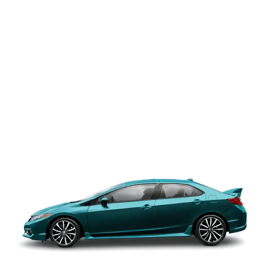 Honda-Civic-FD-Turquoise-PNG-Image-HighQuality-Car-Illustration