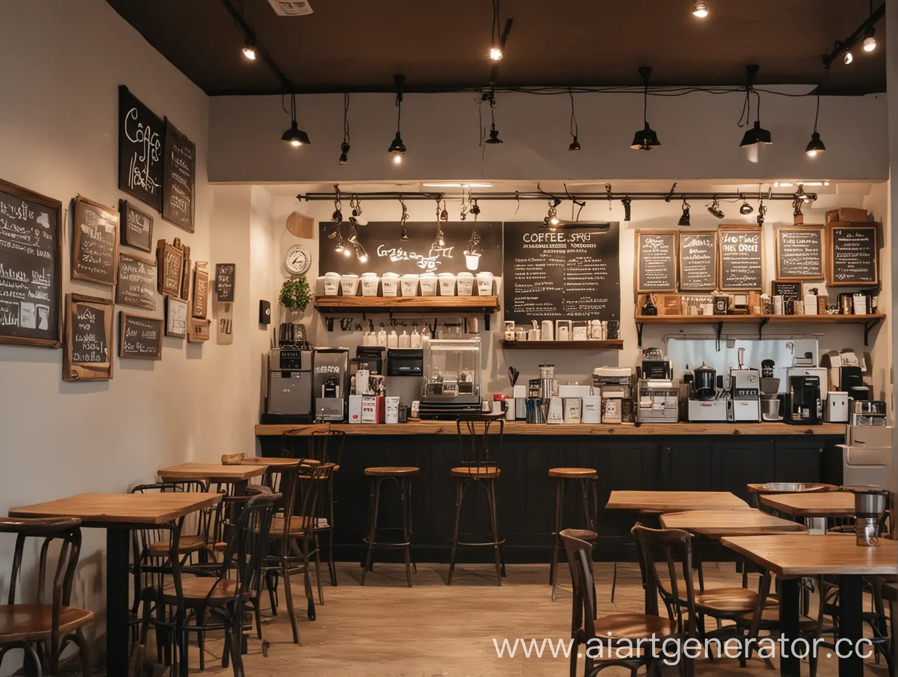 Cozy-Coffee-Shop-Interior-with-Patrons-Enjoying-Drinks-and-Conversation