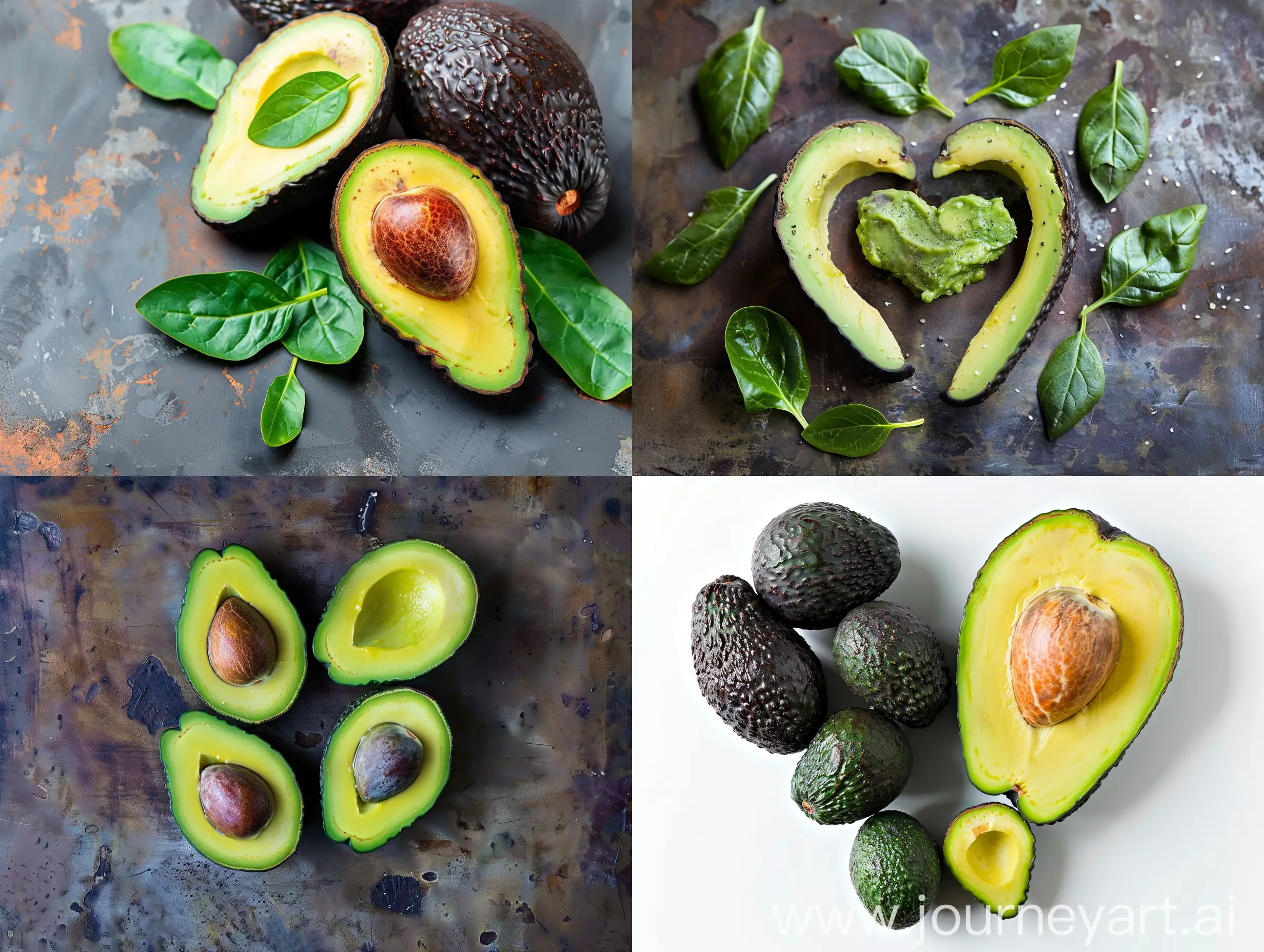 The real poster about the benefits of avocados for the heart