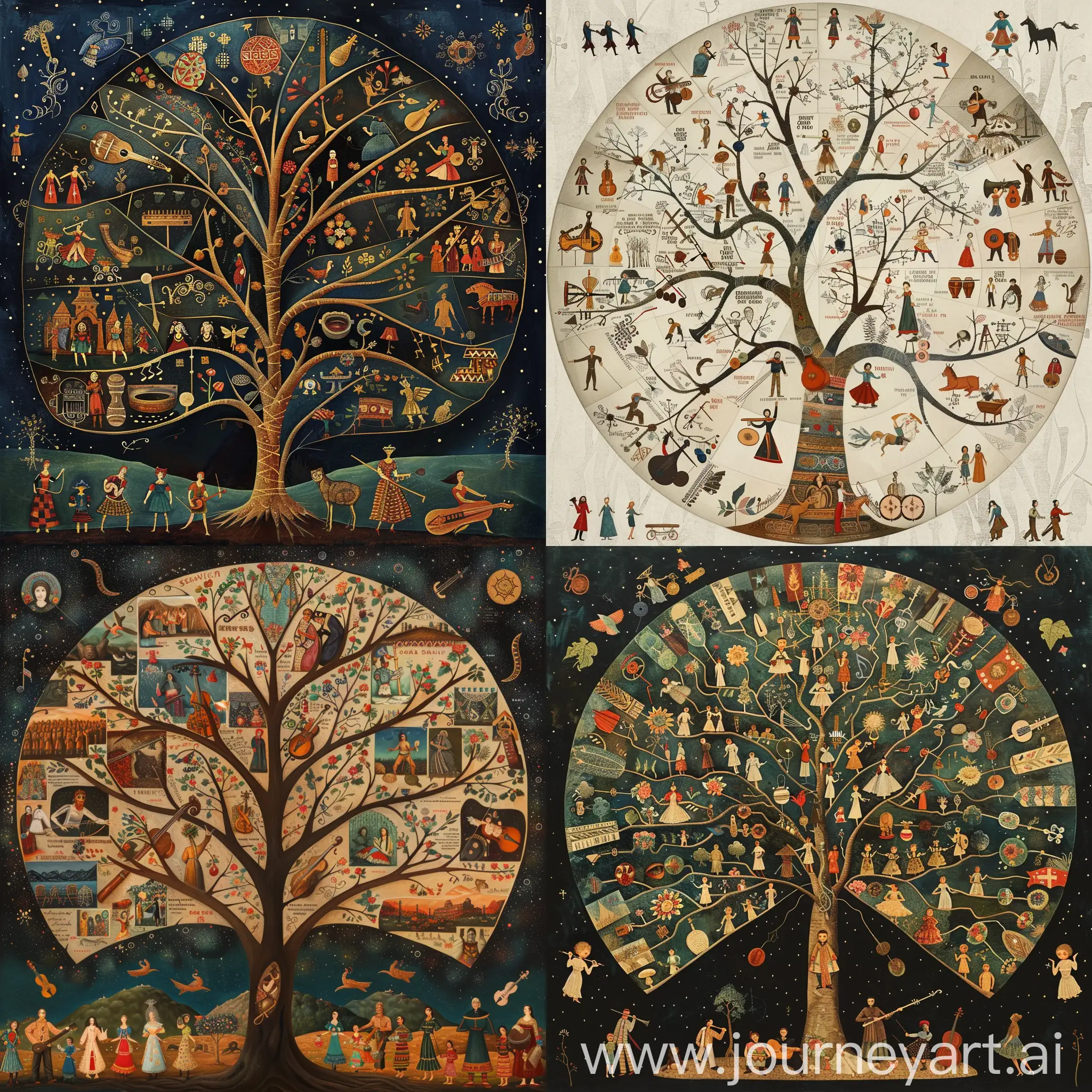 Symbolic-Tree-Uniting-Russian-and-Balkan-Cultures-Folk-Art-and-Music-Fusion