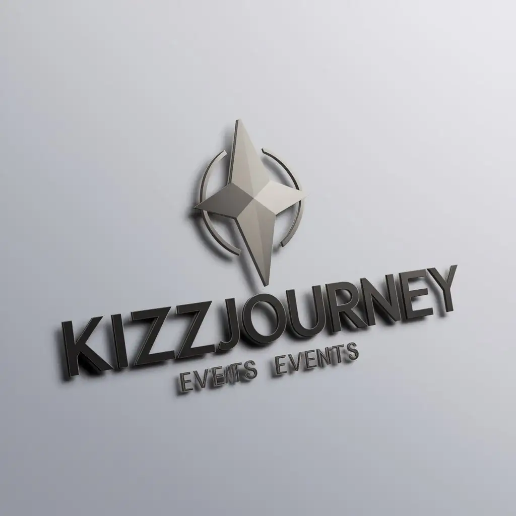 LOGO-Design-for-KIZZJOURNEY-3D-Symbol-for-Events-Industry