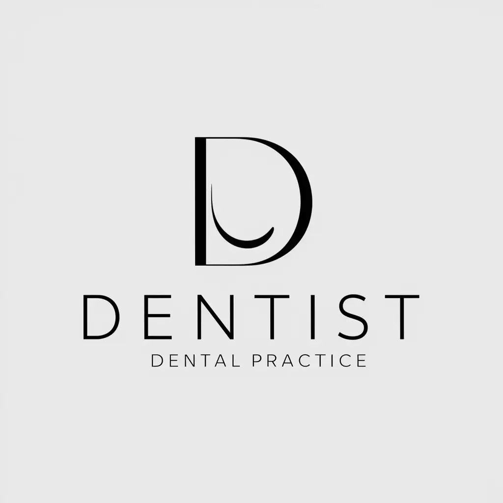 LOGO-Design-For-Dentist-Elegant-D-Symbol-on-White-Background