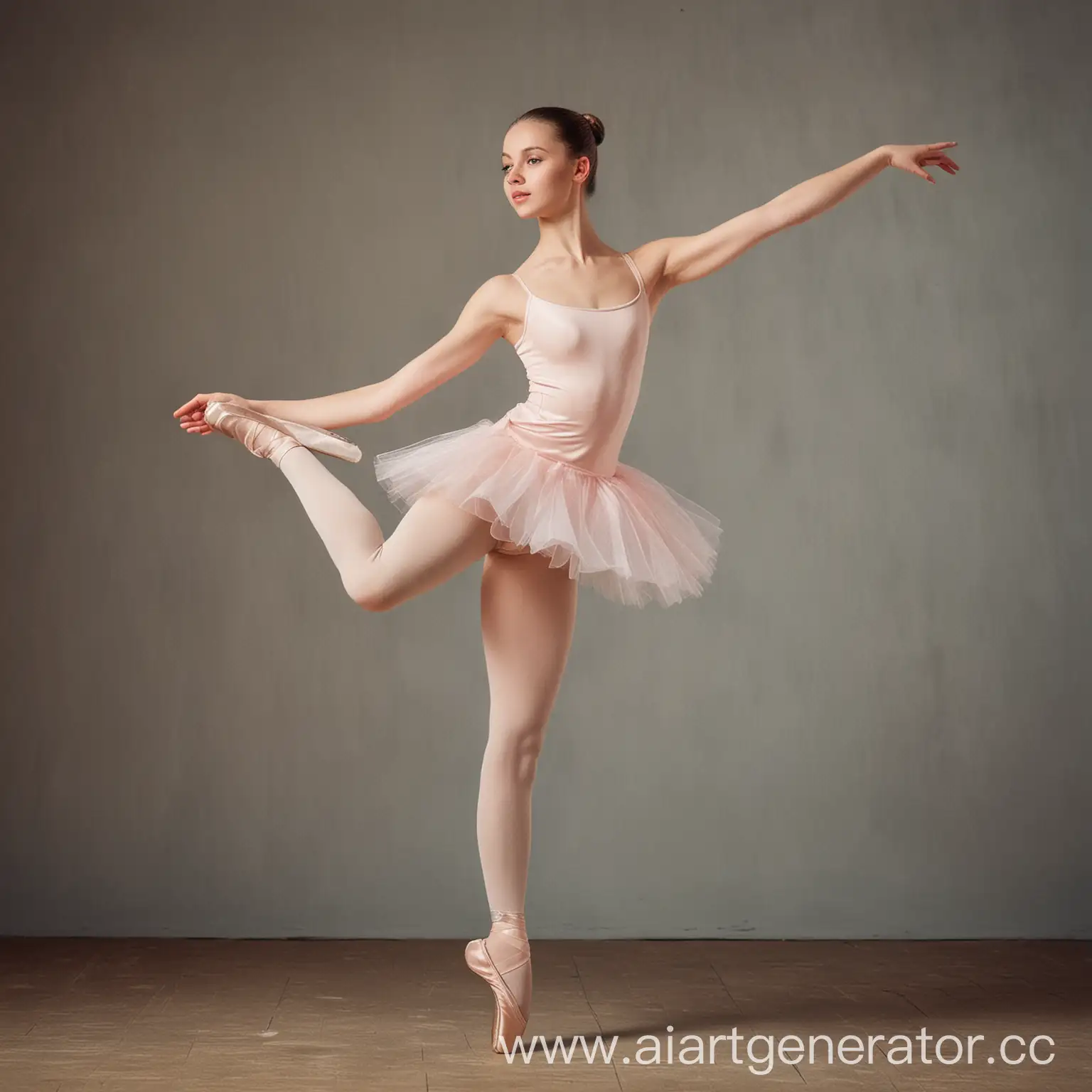 Graceful-Young-Ballerina-Standing-on-Pointe-Shoes