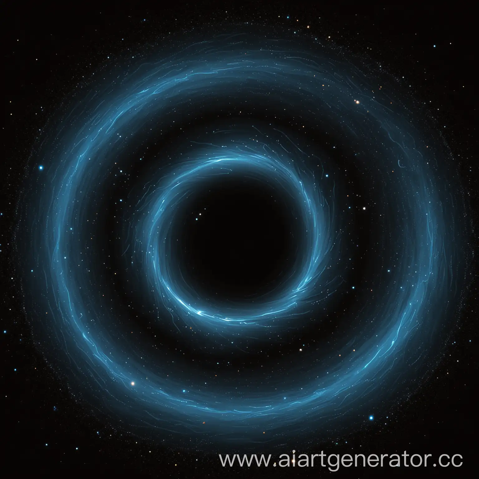 Whimsical-Cartoon-Illustration-Mysterious-Blue-Black-Hole-in-Space