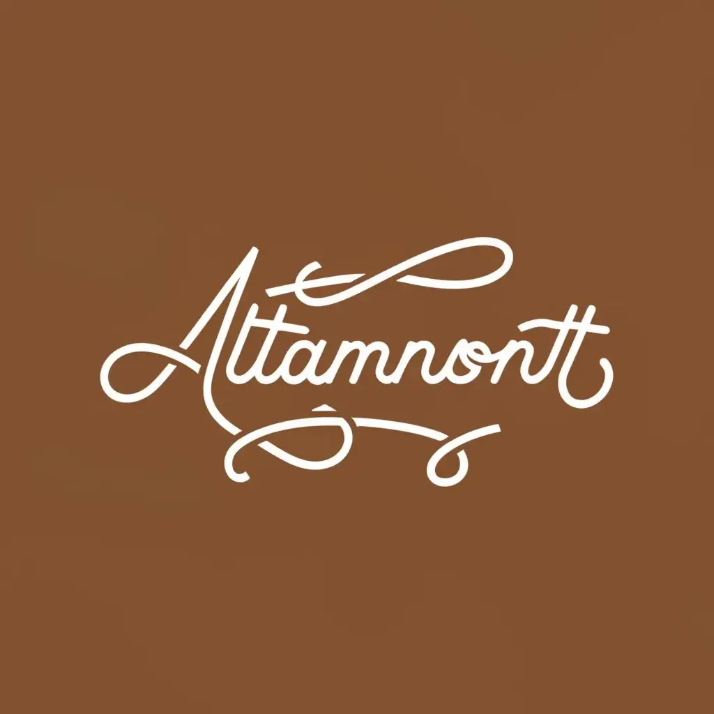 LOGO-Design-For-Altamont-Engraving-Elegant-Text-with-Abstract-Shapes