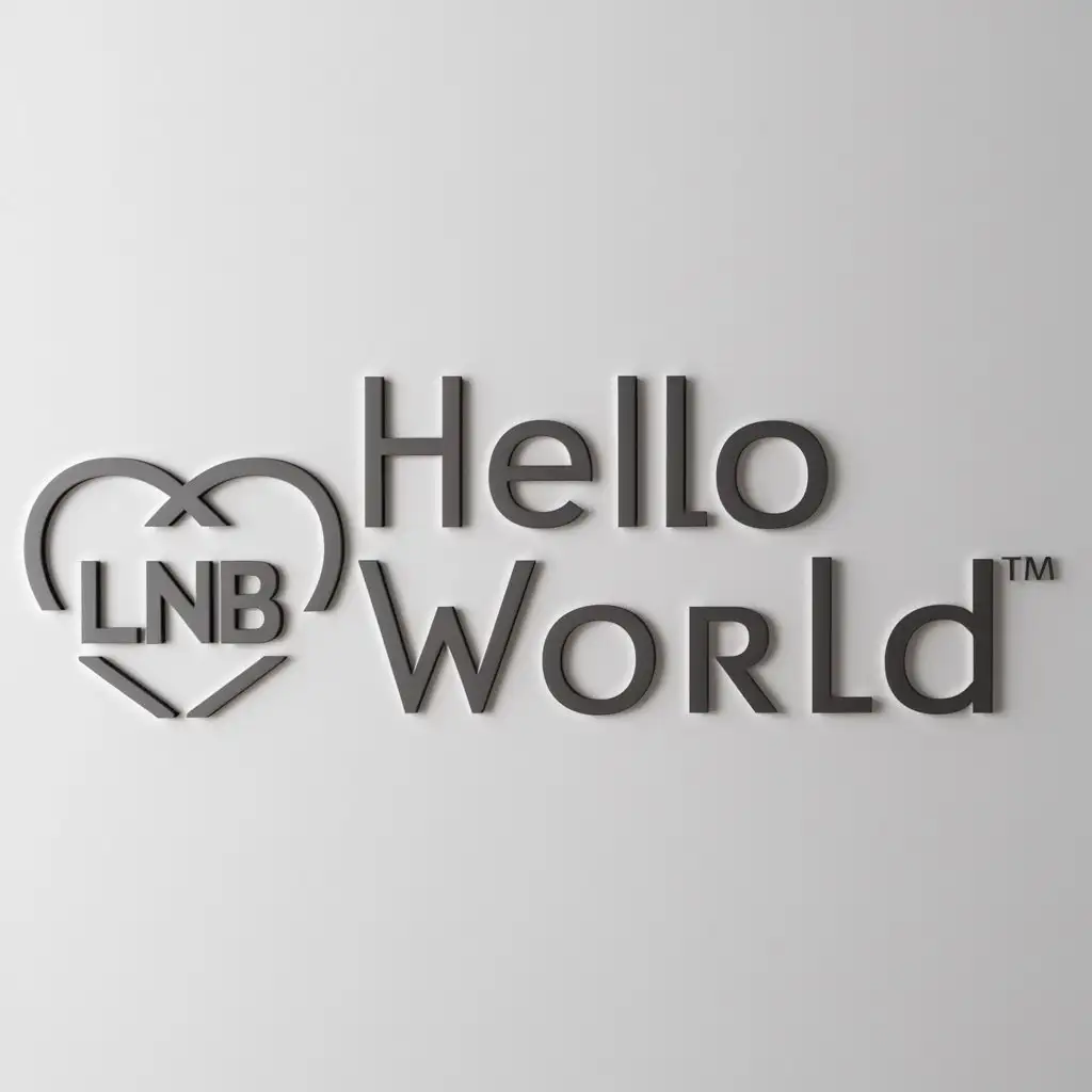 a logo design,with the text "hello world", main symbol:LNB/heart,Moderate,be used in Medical Dental industry,clear background