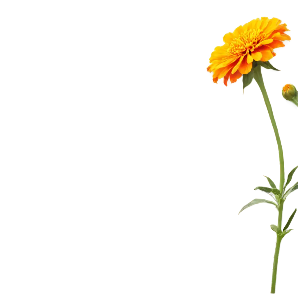 Vibrant-Marigold-PNG-Enhancing-Visuals-with-HighQuality-Transparent-Images