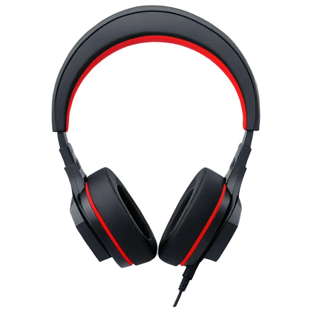 2d headset gaming, 2 colors black and red