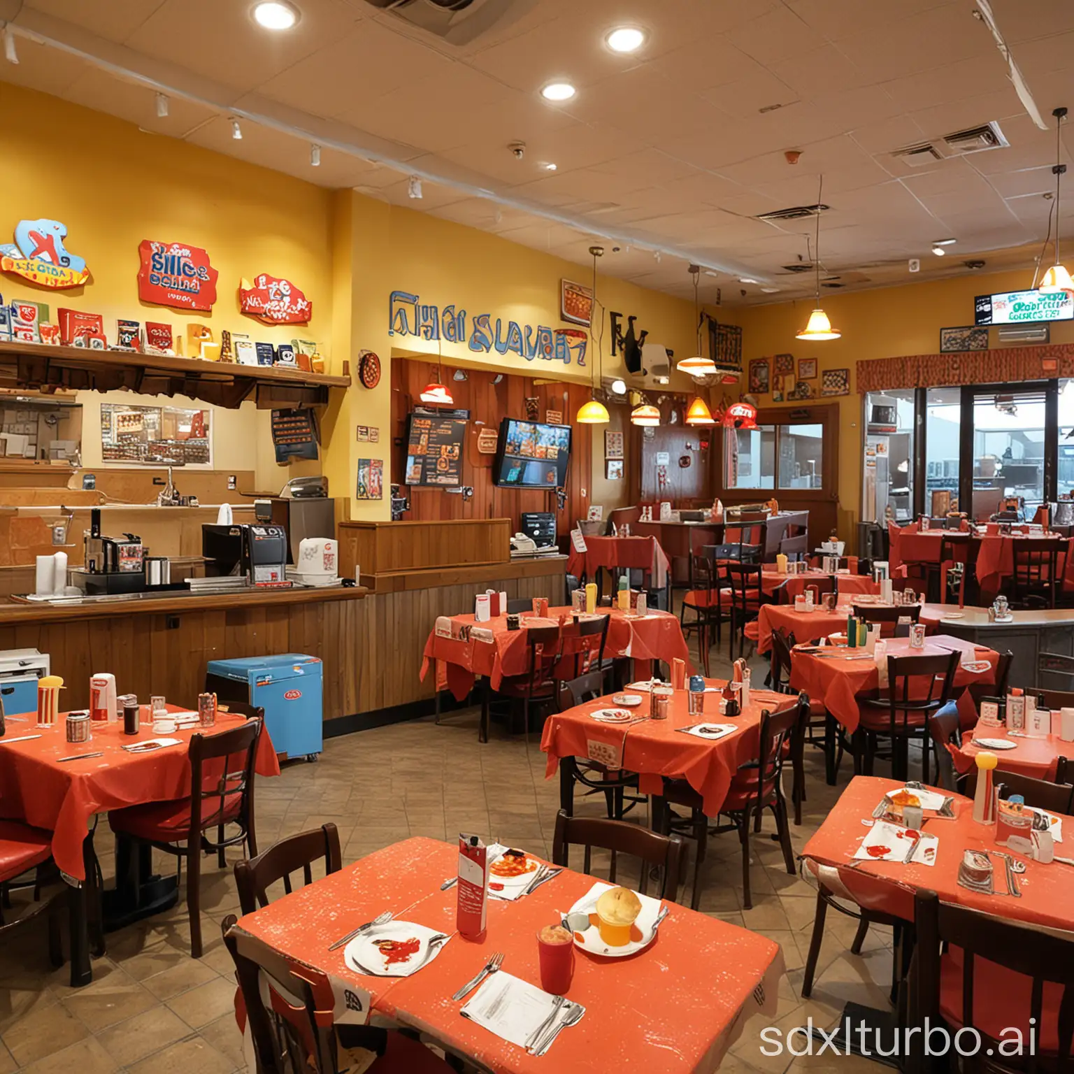 Vibrant-FamilyFriendly-Restaurant-with-Engaging-Kids-Activities