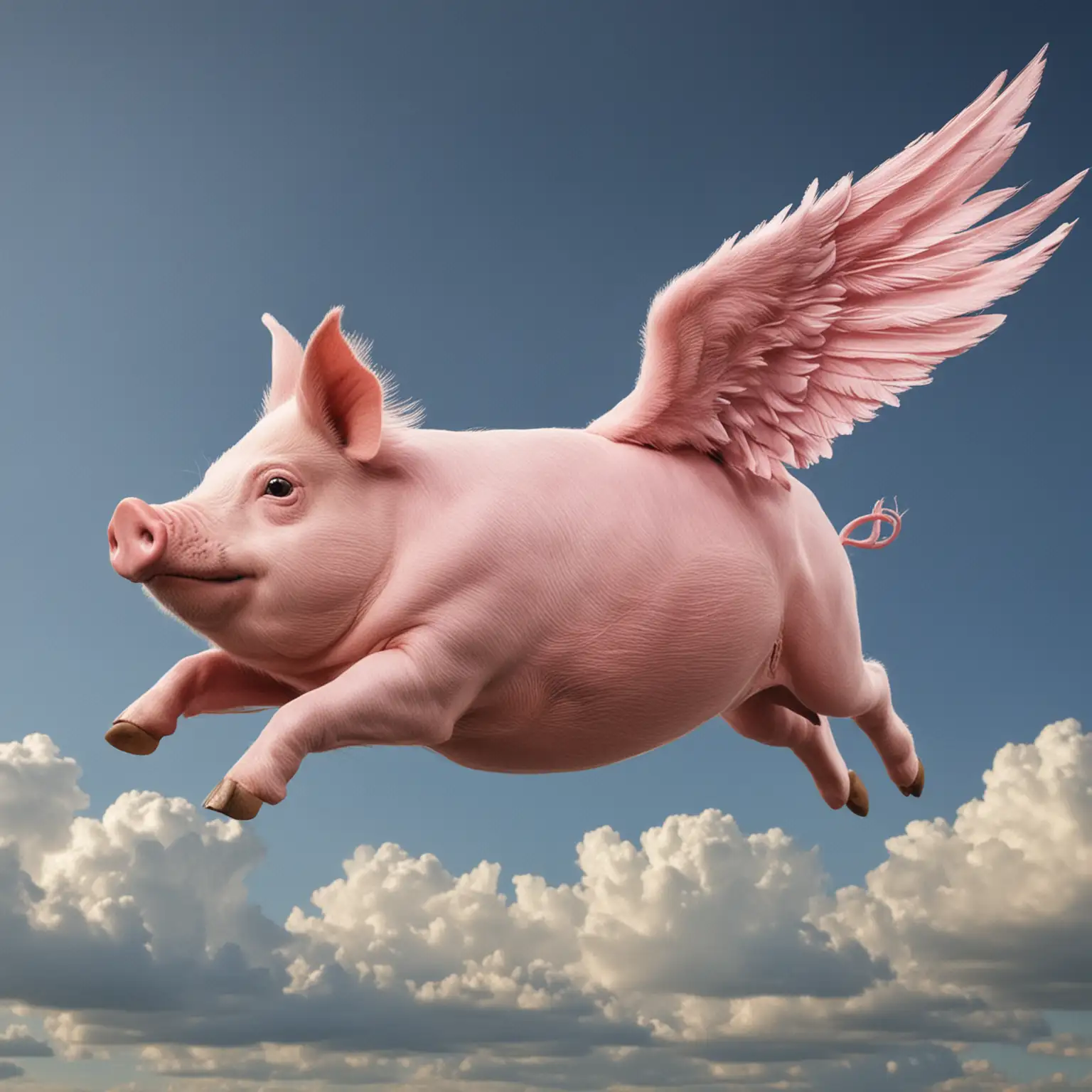 Whimsical-Flying-Pig-in-Surreal-Sky