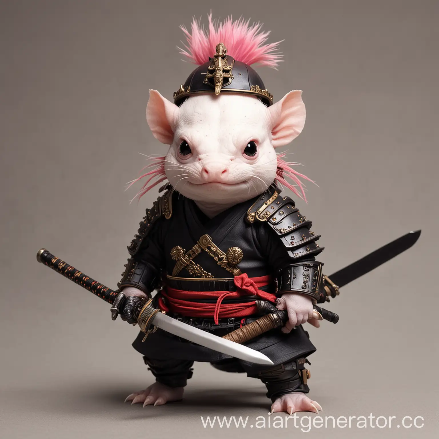 Axolotl-Samurai-with-Helmet-and-Katana