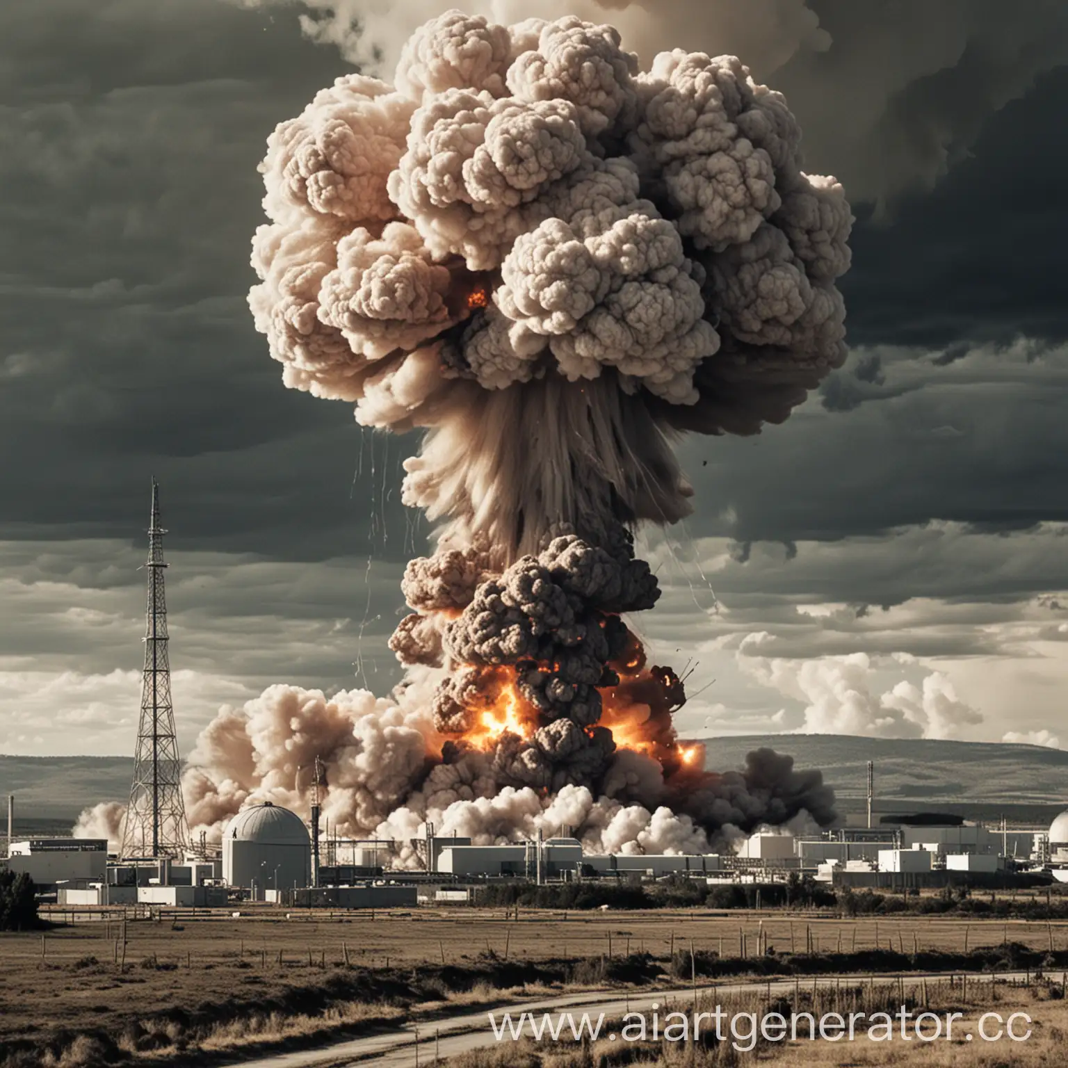 взрыв на атомной станции