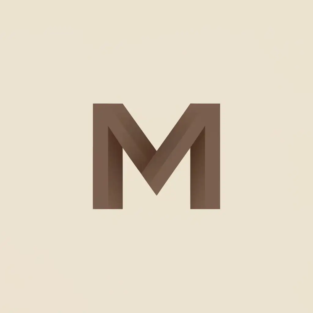 a logo design,with the text "M", main symbol:M,Moderate,be used in Others industry,clear background