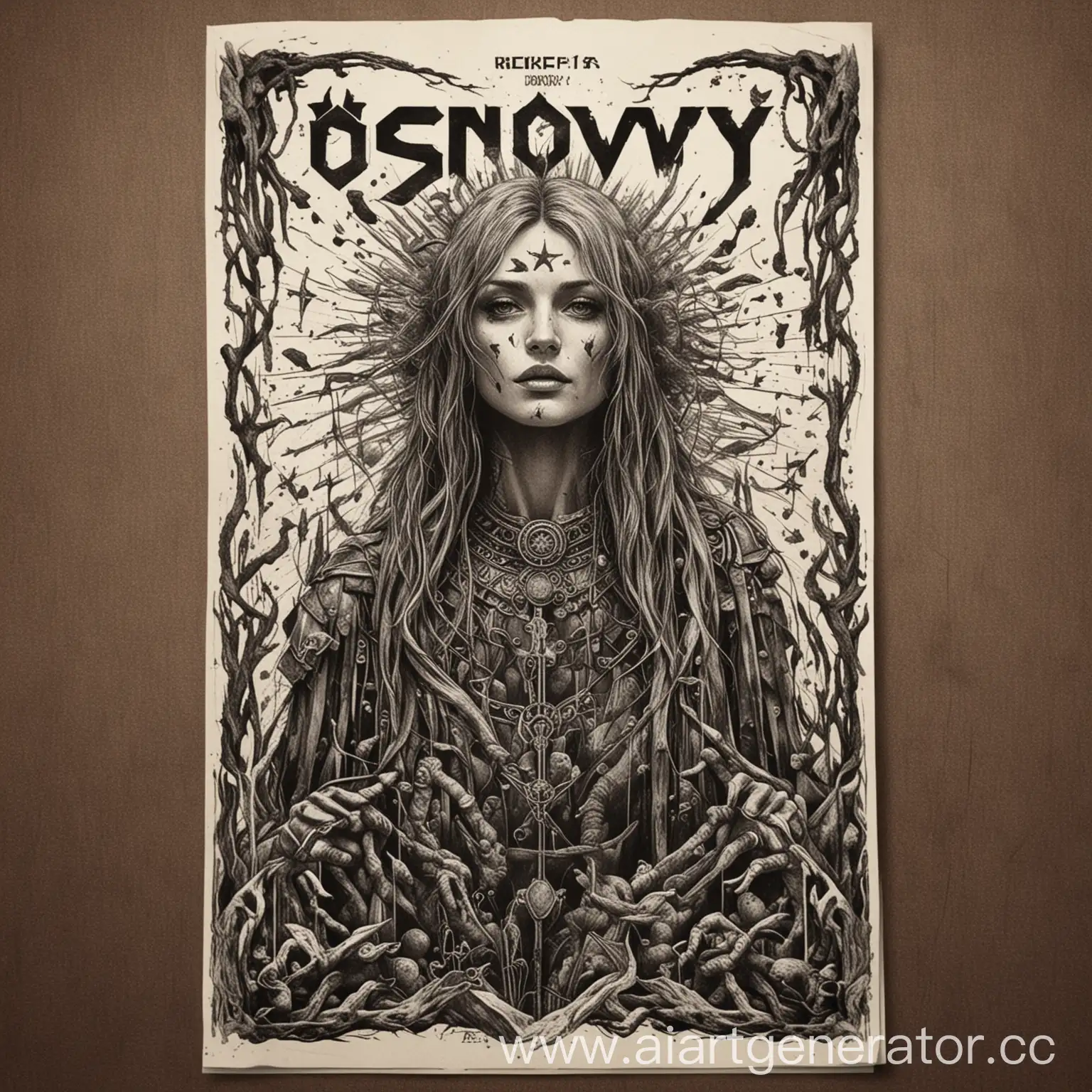 Energetic-Performance-Poster-for-Rock-Group-Sosnovy-Bor