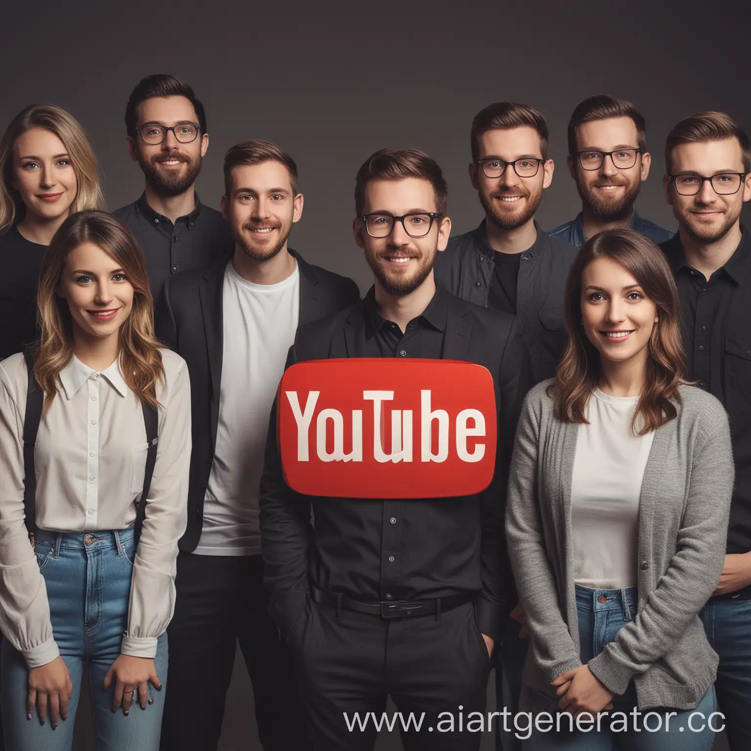Creative-YouTube-Team-Making-Engaging-Video-Content