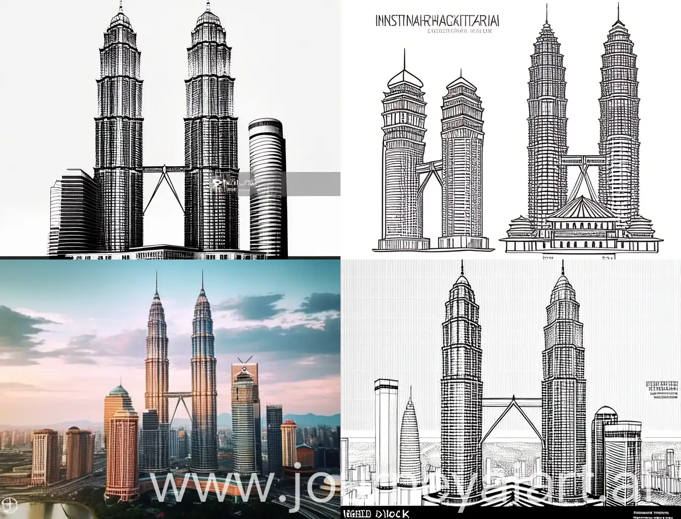 Illustrative-Art-of-Kuala-Lumpurs-Iconic-Towers-and-Landmarks