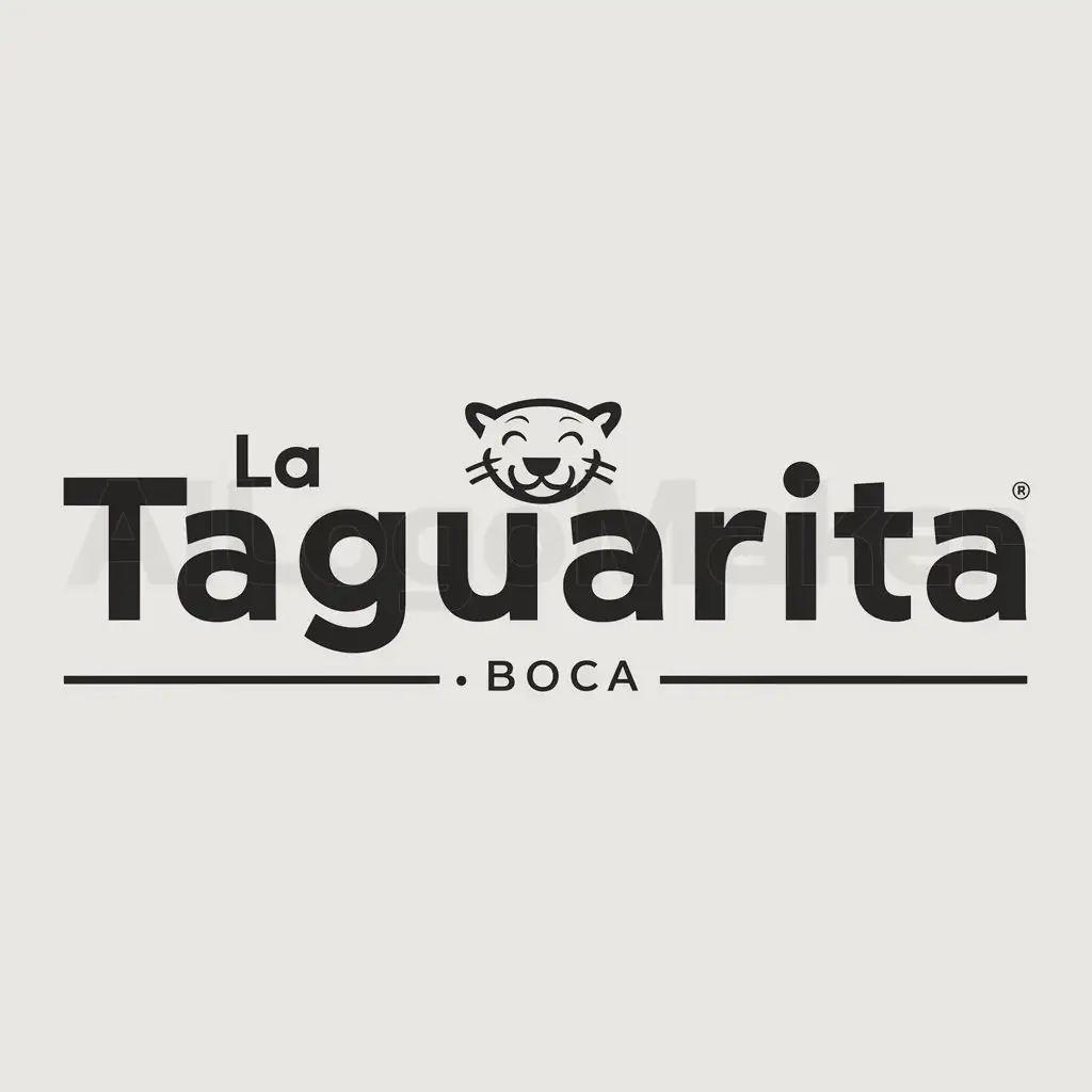 a logo design,with the text "La TaguaritanWhere you get until laugh", main symbol:boca,Moderate,clear background