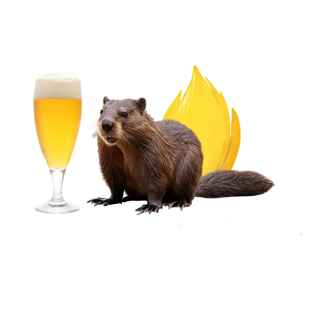 Captivating Beaver Beer PNG Image Celebrate Natures Brew in HighQuality ...