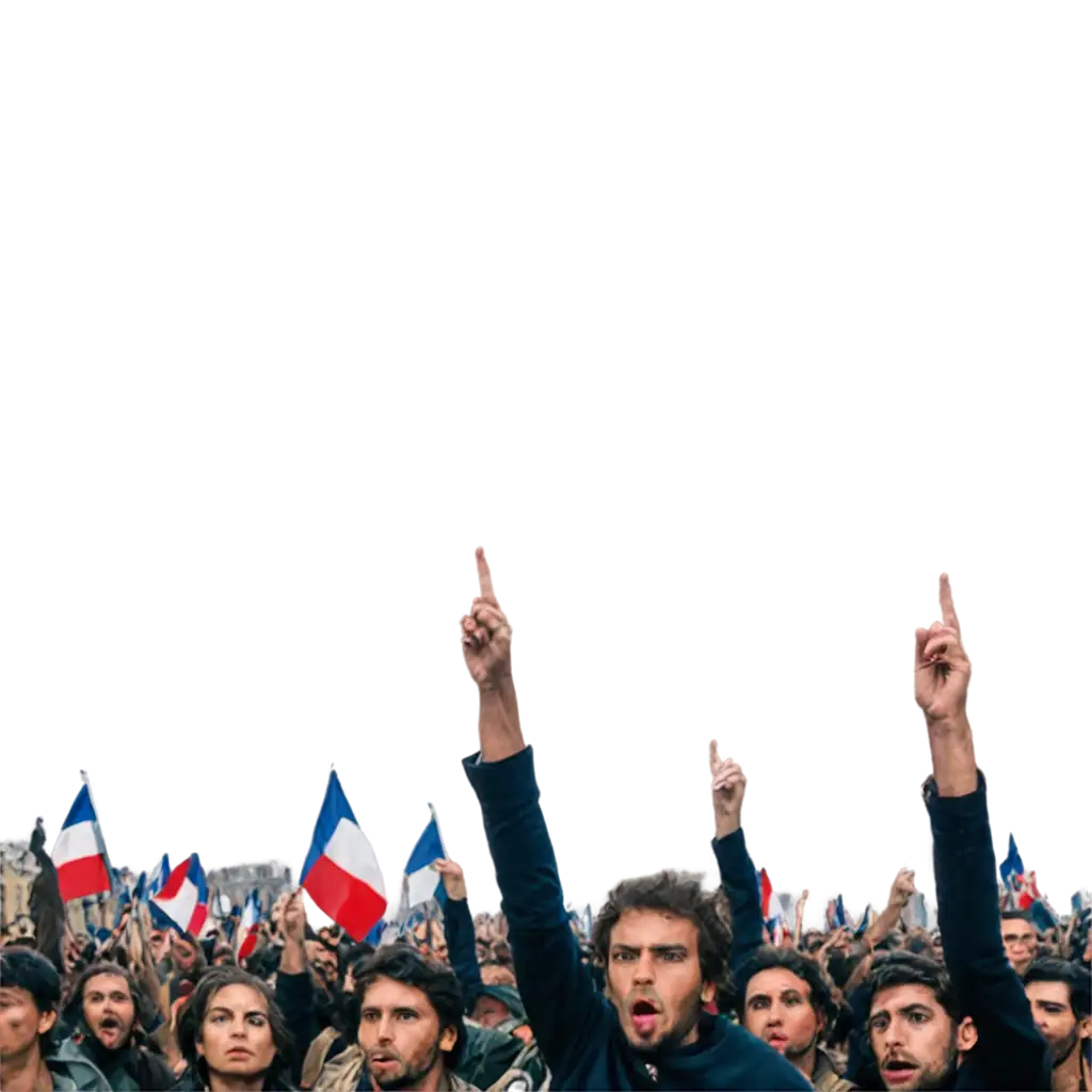 French Revolutionary crowd 
