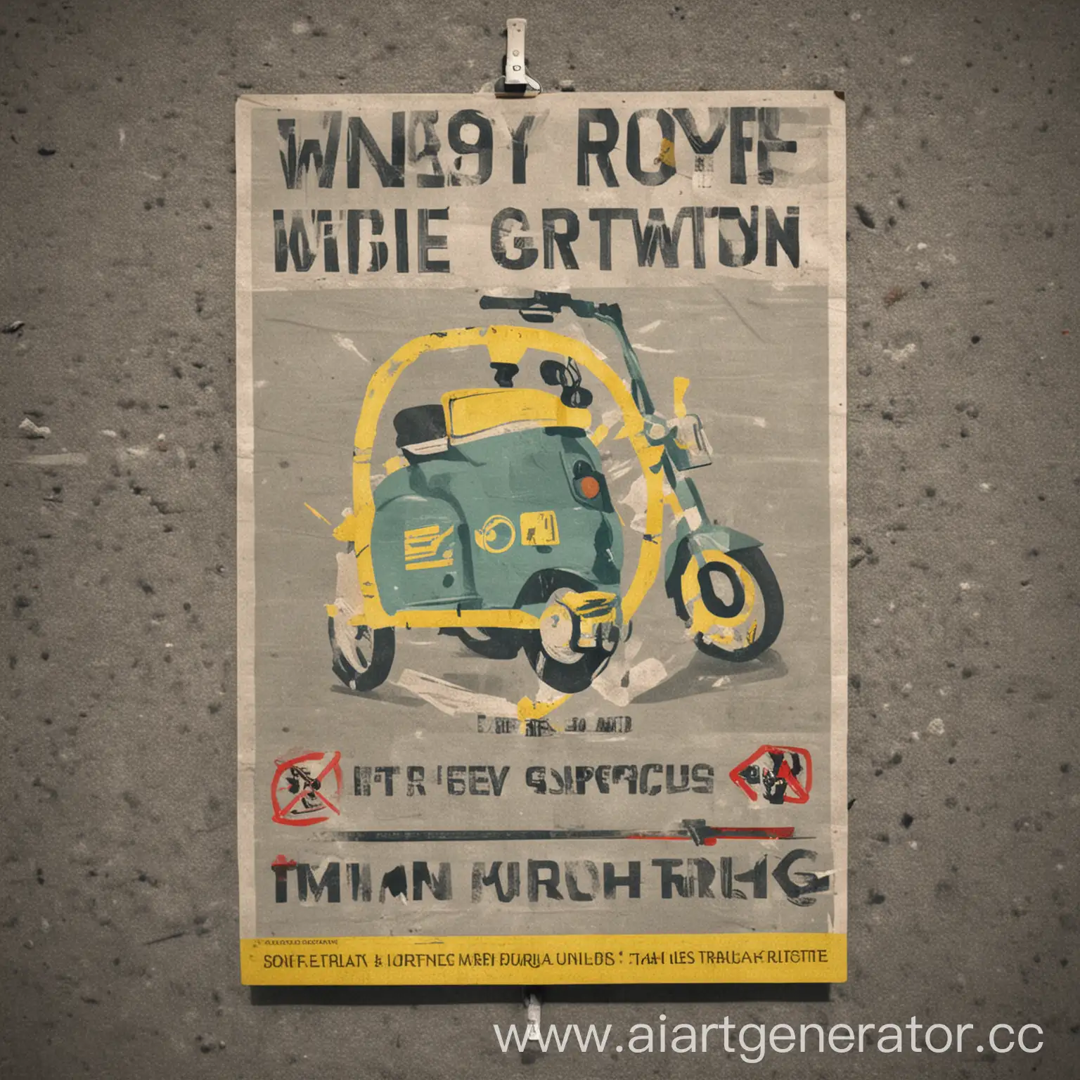 Promoting-Safe-Urban-Mobility-Traffic-Rules-Poster