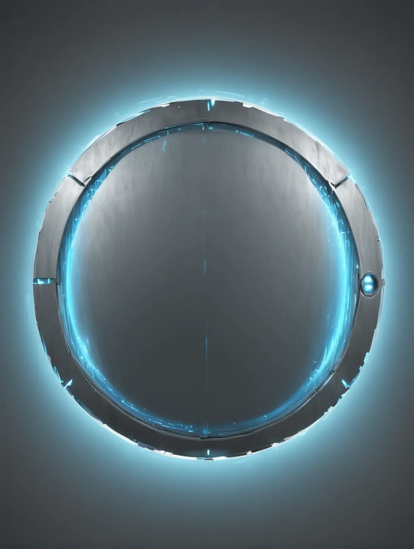 Futuristic-Light-Blue-Shield-with-Gray-Background-and-Flash-Line