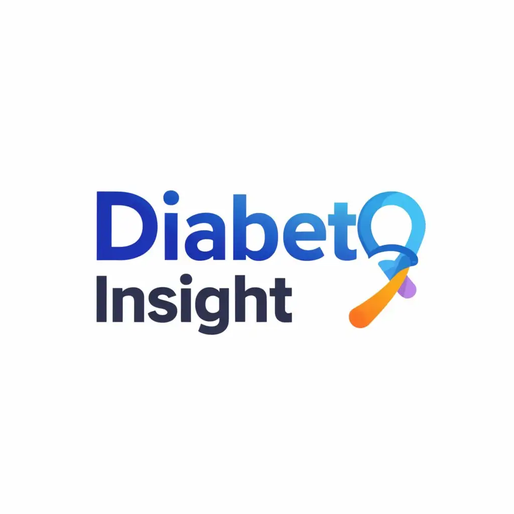 LOGO-Design-For-DiabetIQ-Insight-Bold-Blue-with-Diabetes-Prediction-Symbol