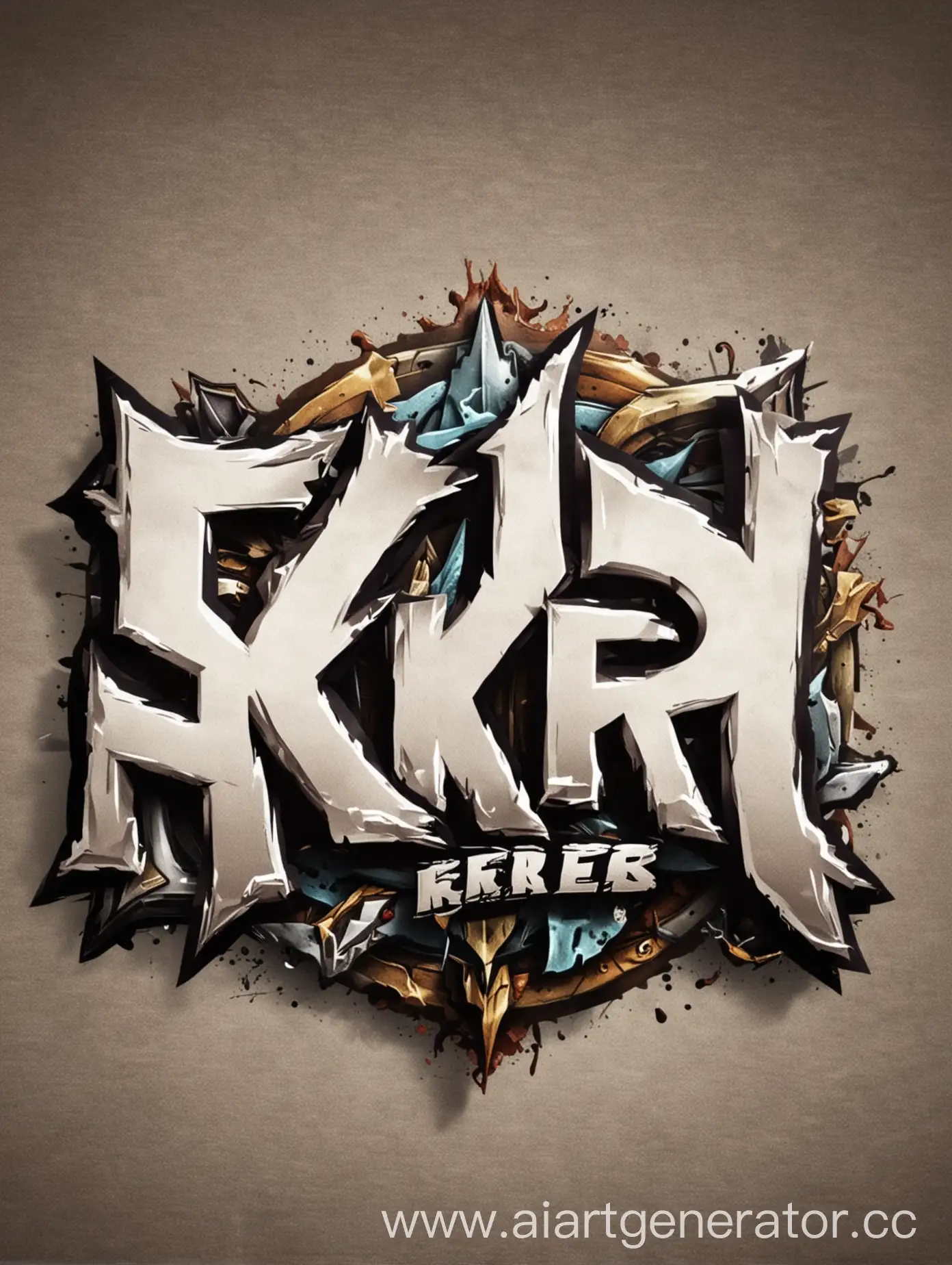 Лого с названием SKR memes