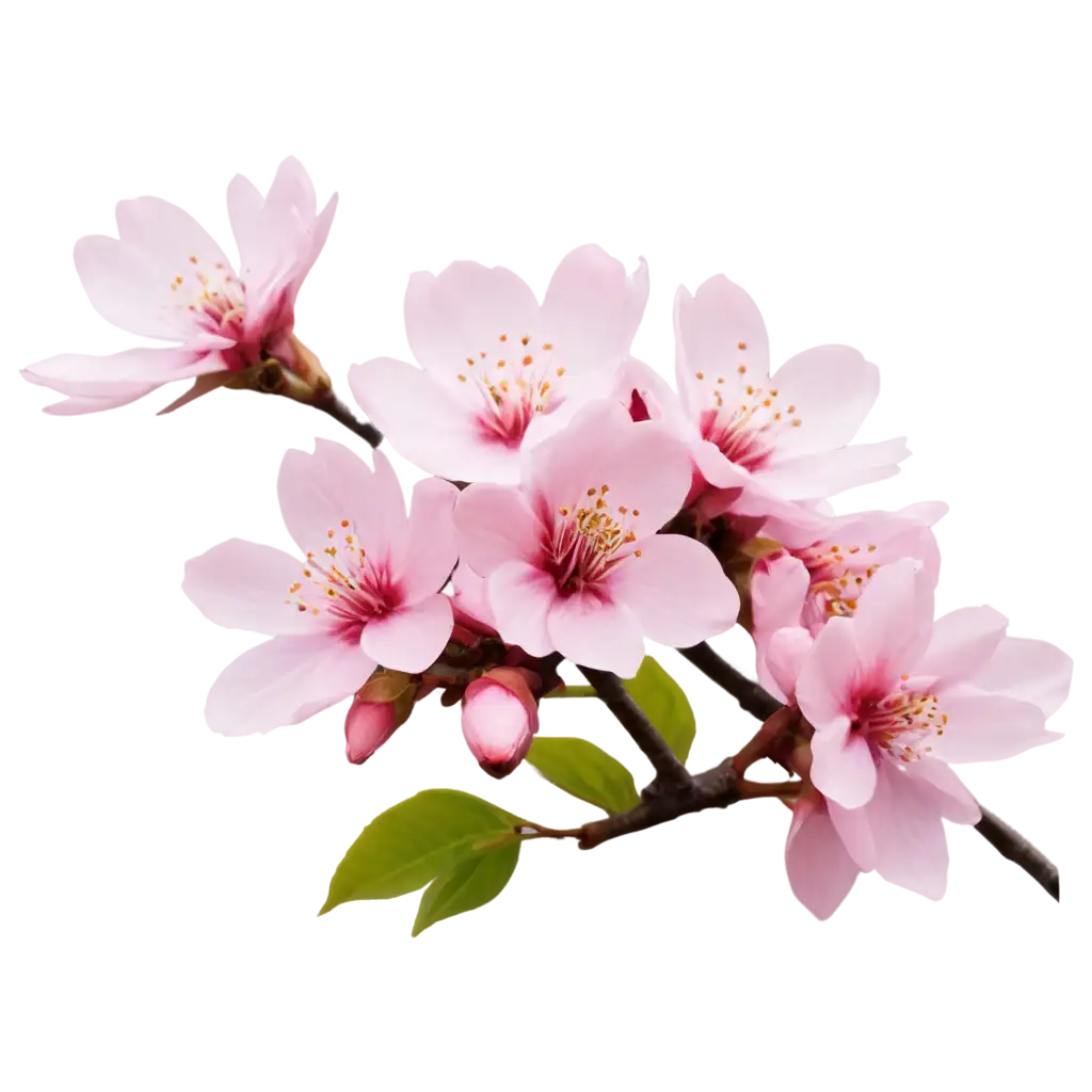 close up of cherry blossom flower