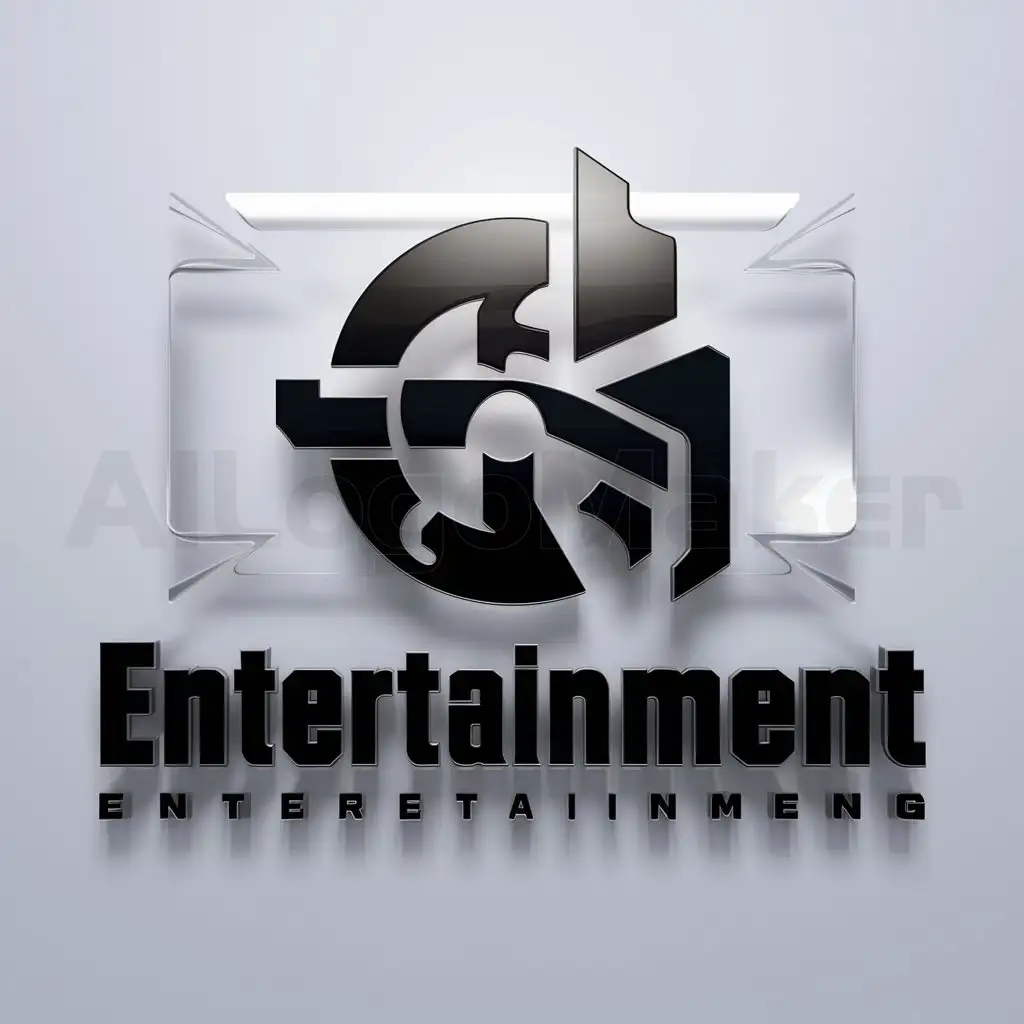 a logo design,with the text "entertainment", main symbol:entertainment,complex,clear background