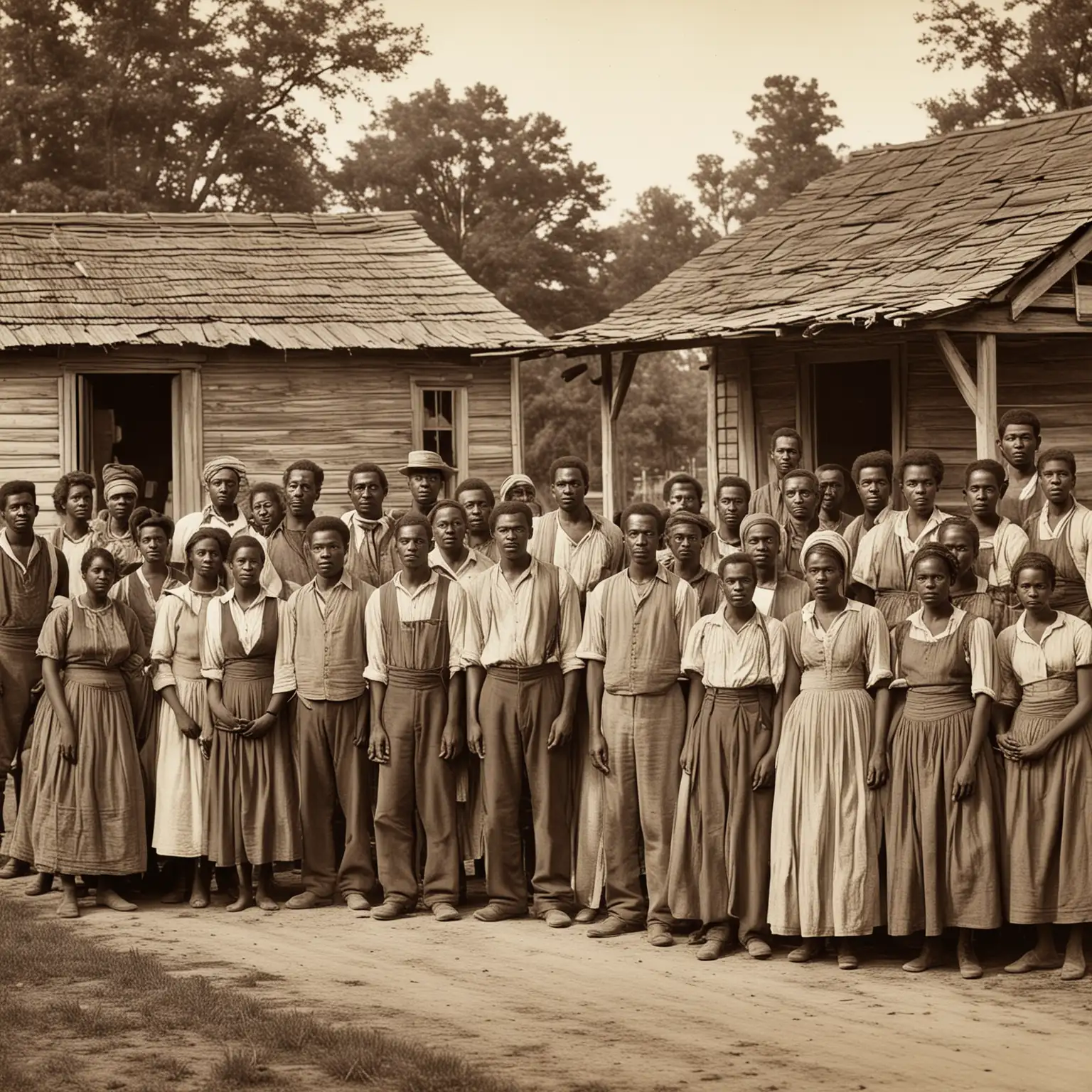  African-American  rural community, 1868