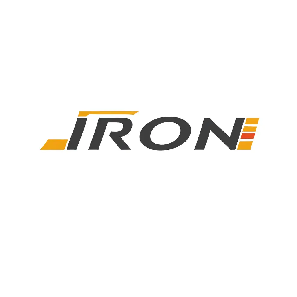 Paint the logo for the aviator concern "Iron"