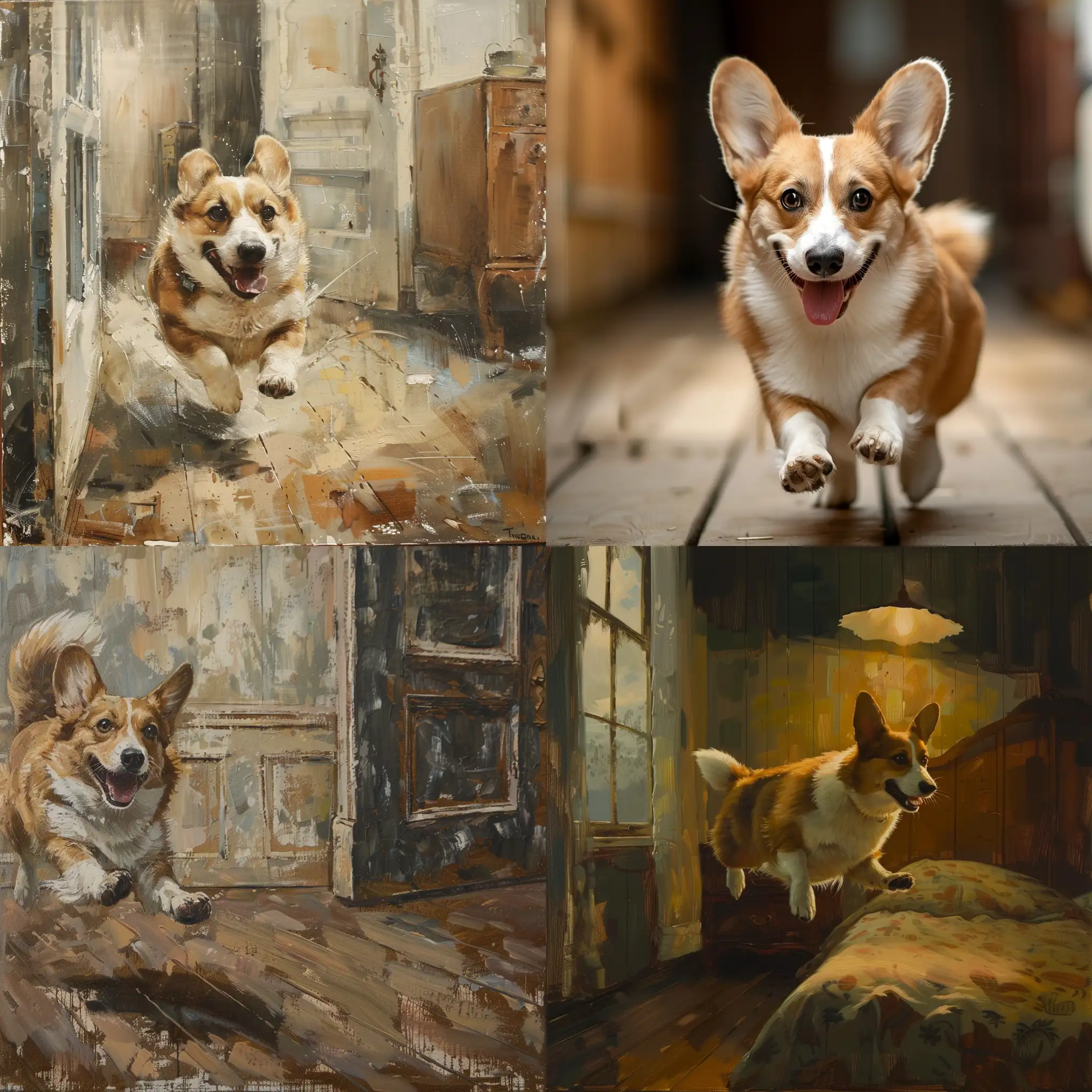 Running-Corgi-in-Interior-Setting