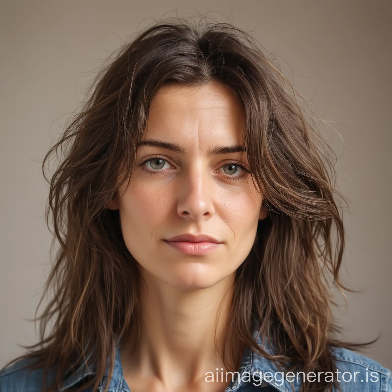 Young-French-Woman-with-Loose-Hair