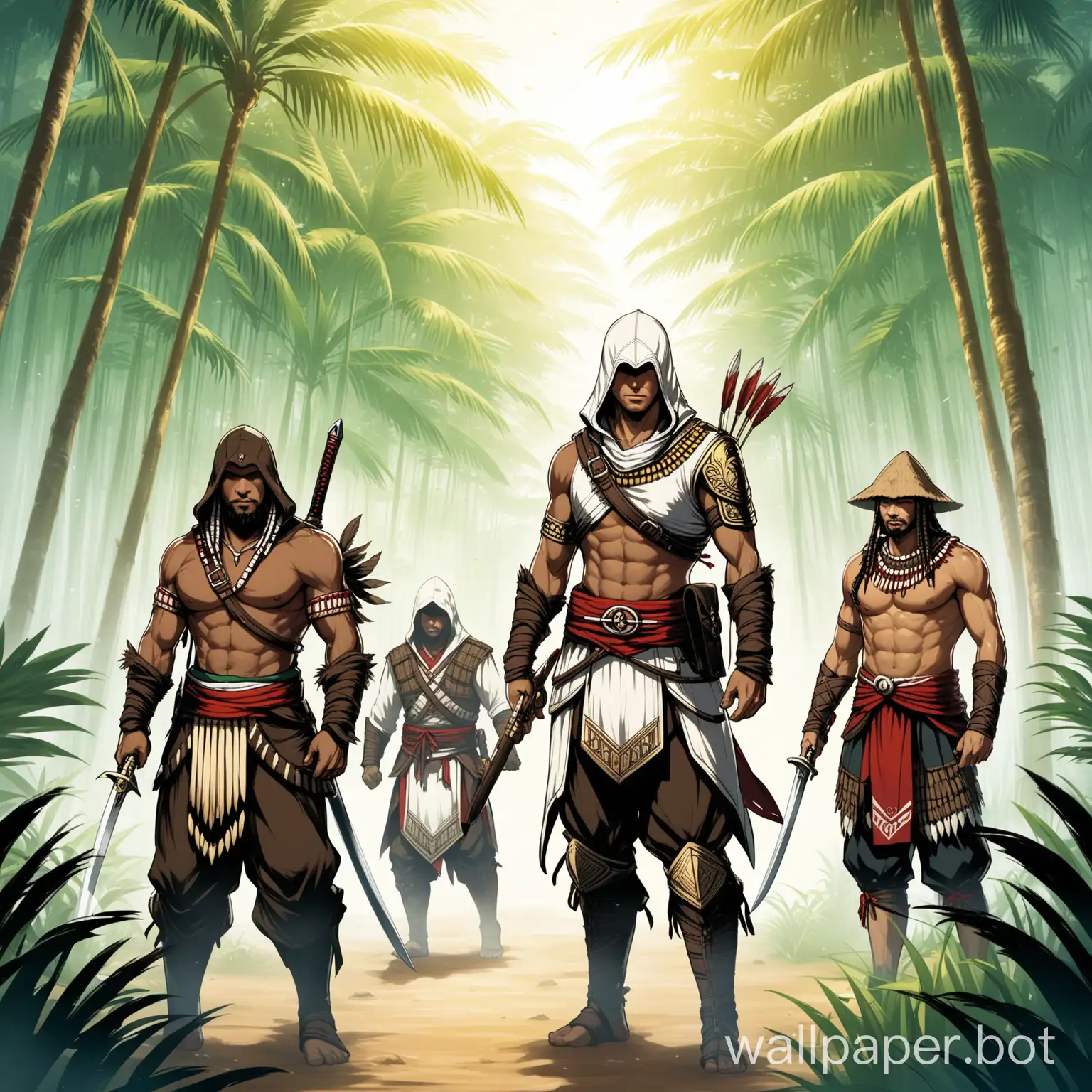 assassin's creed

zulu

Jungle warrior

white men

Japanese men
