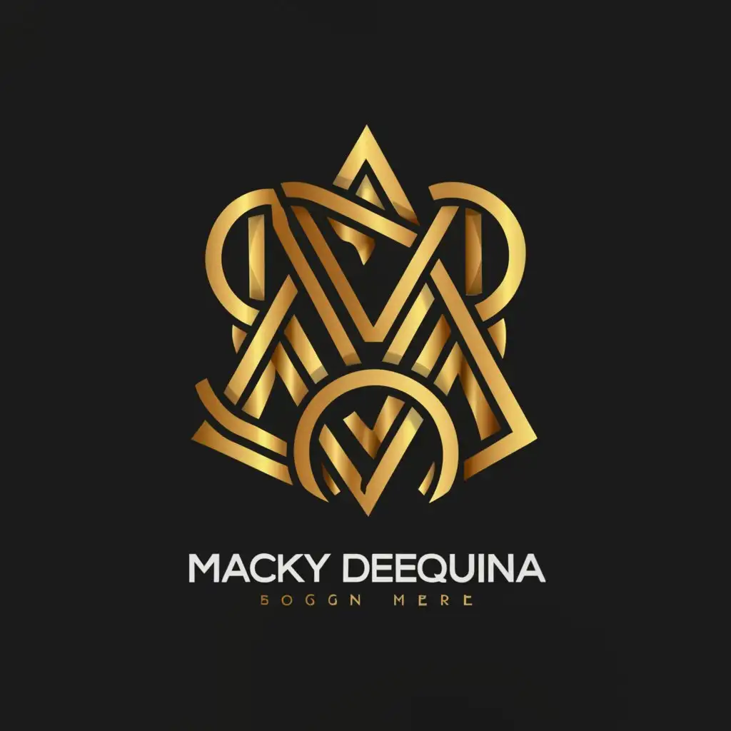 LOGO-Design-for-Macky-Dequina-Sophisticated-Text-with-Clear-Background