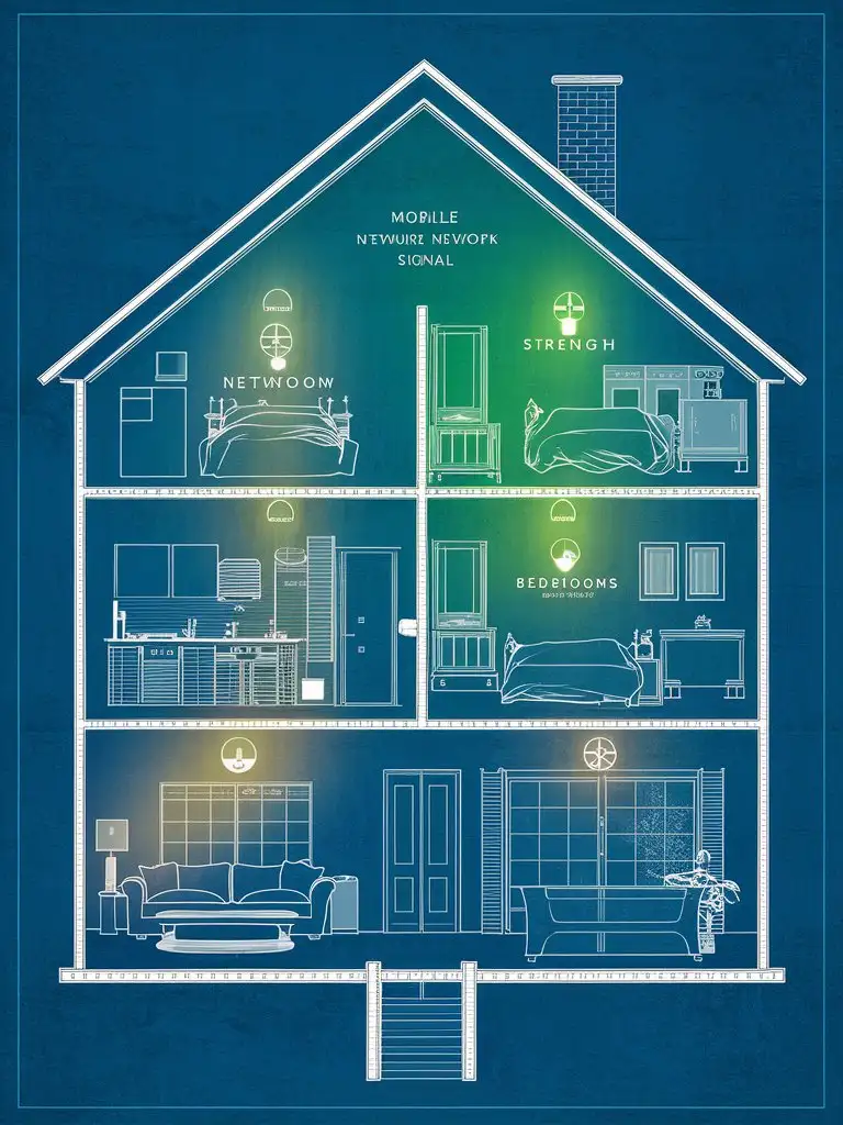 2Story-House-Diagram-with-Mobile-Signal-Strength