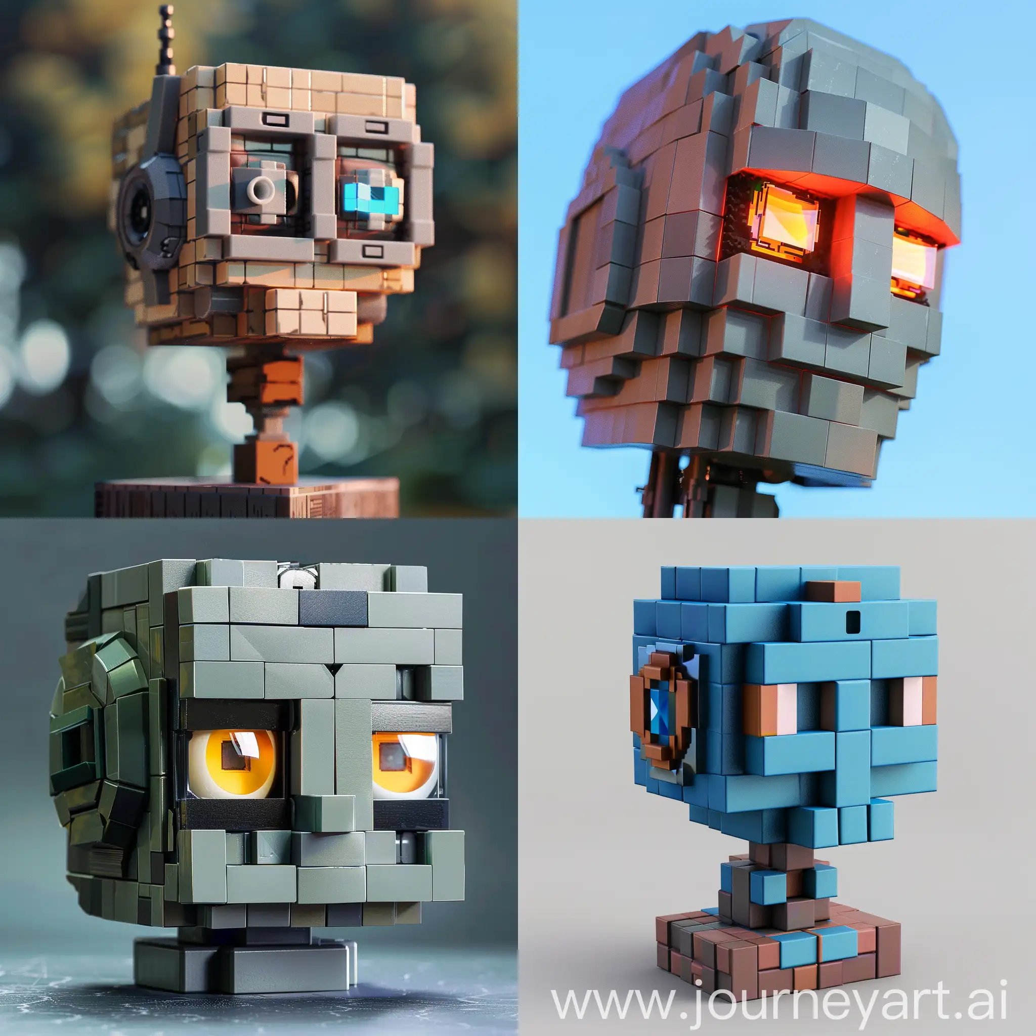 Minecraft-Robo-Head-with-One-Eye-Artwork