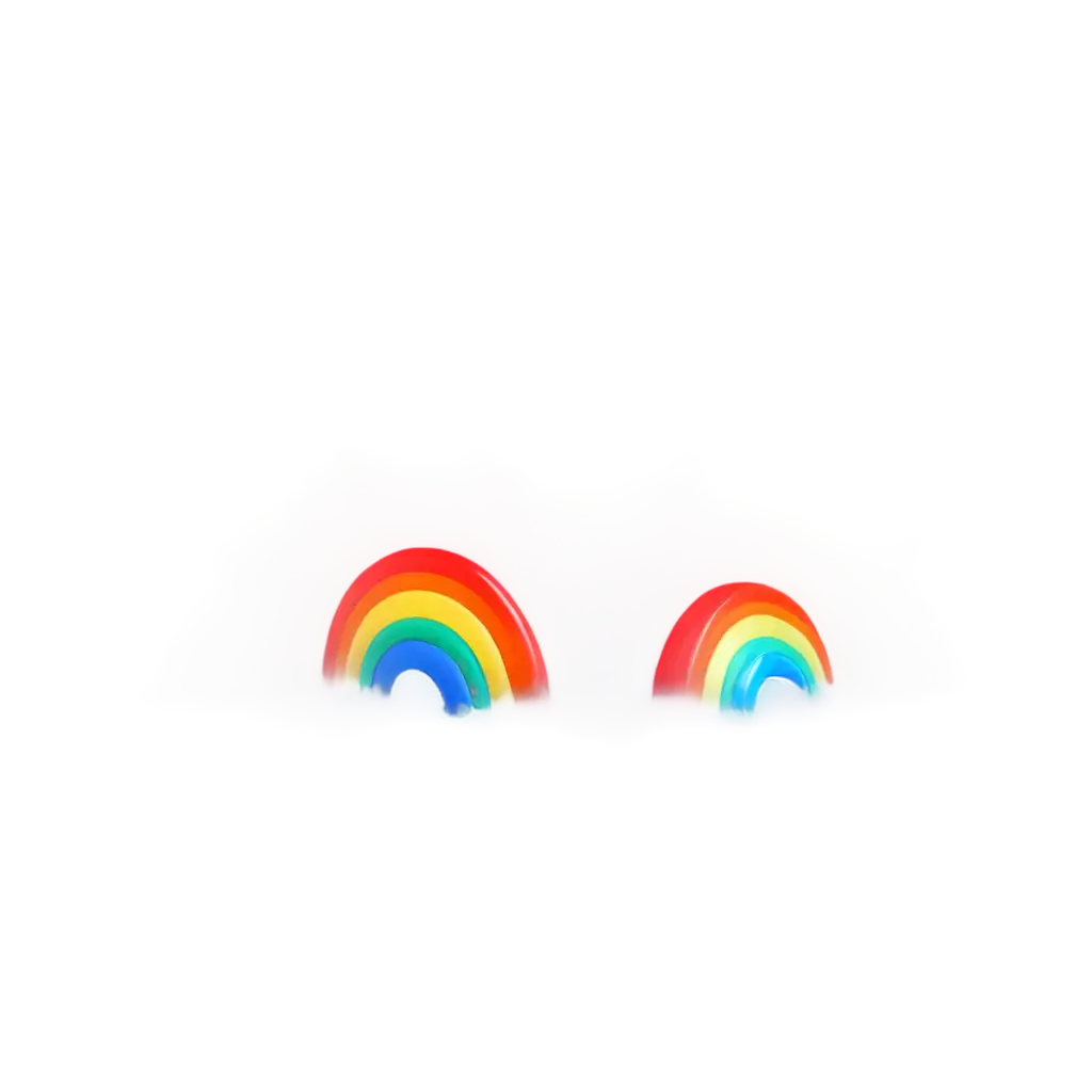 rainbow 3d illustration