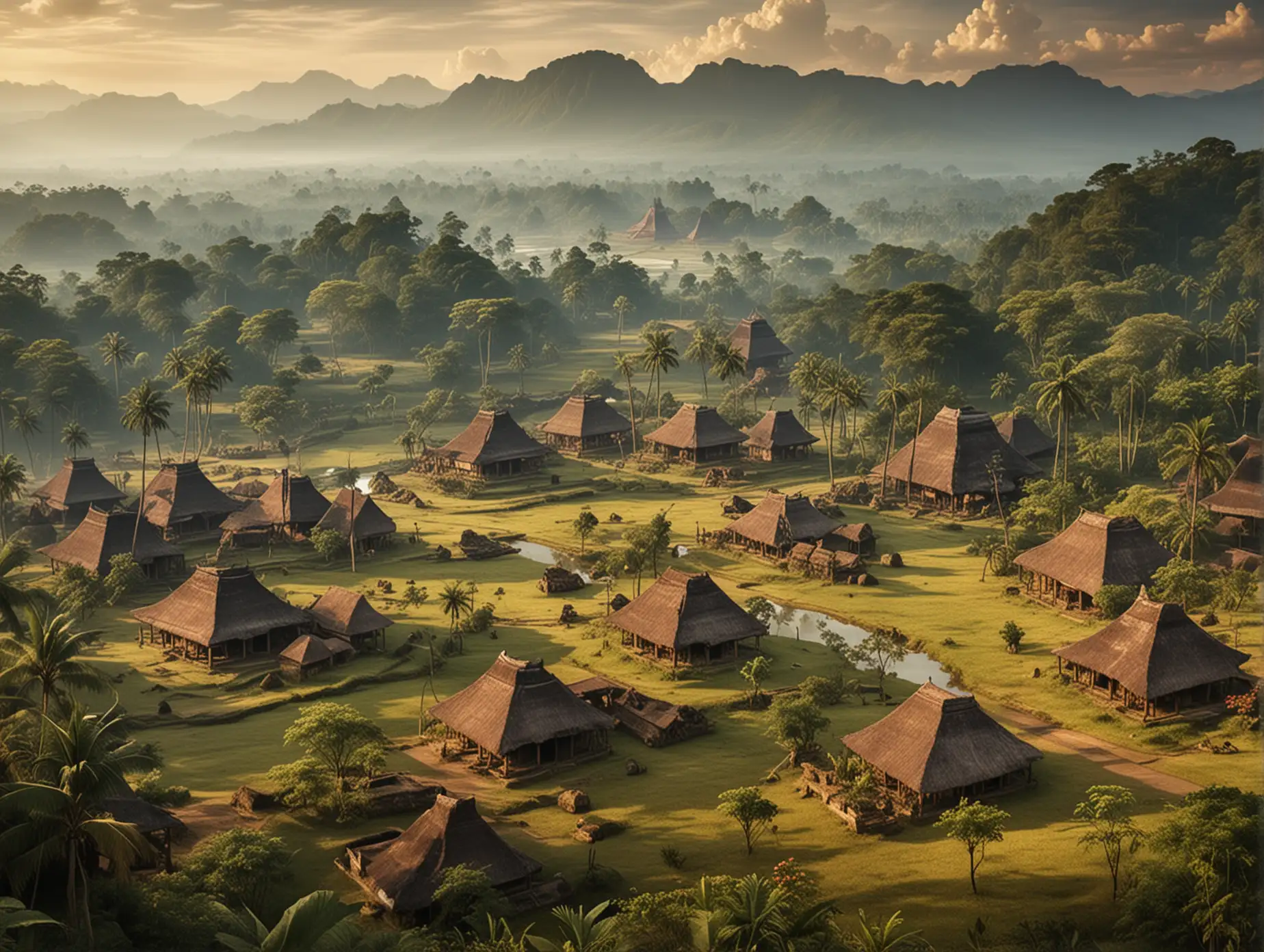 indonesian ancient view