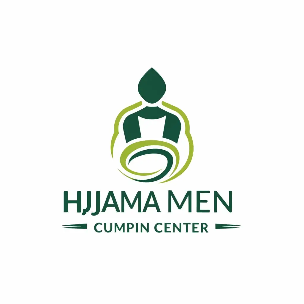 a logo design,with the text "HIJAMA_MEN", main symbol:hijama center,Moderate,be used in Beauty Spa industry,clear background
