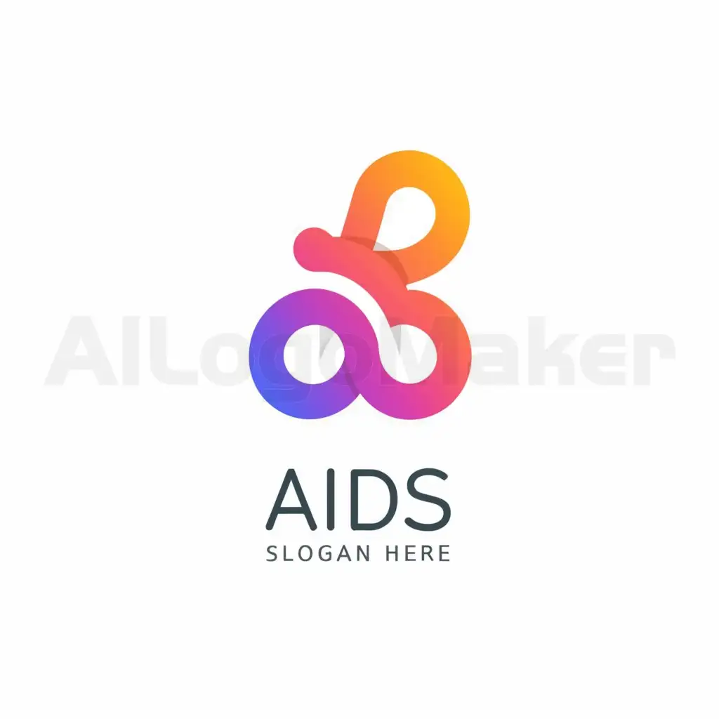 a logo design,with the text "Aids", main symbol:Aids,Moderate,be used in Medical Dental industry,clear background