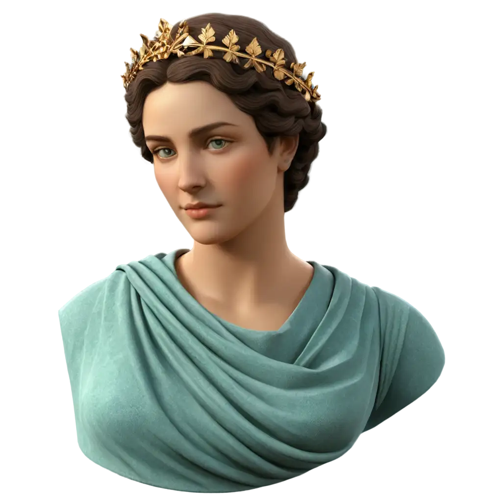 Exquisite-3D-Model-PNG-Captivating-Bust-of-an-Ancient-Greek-Goddess