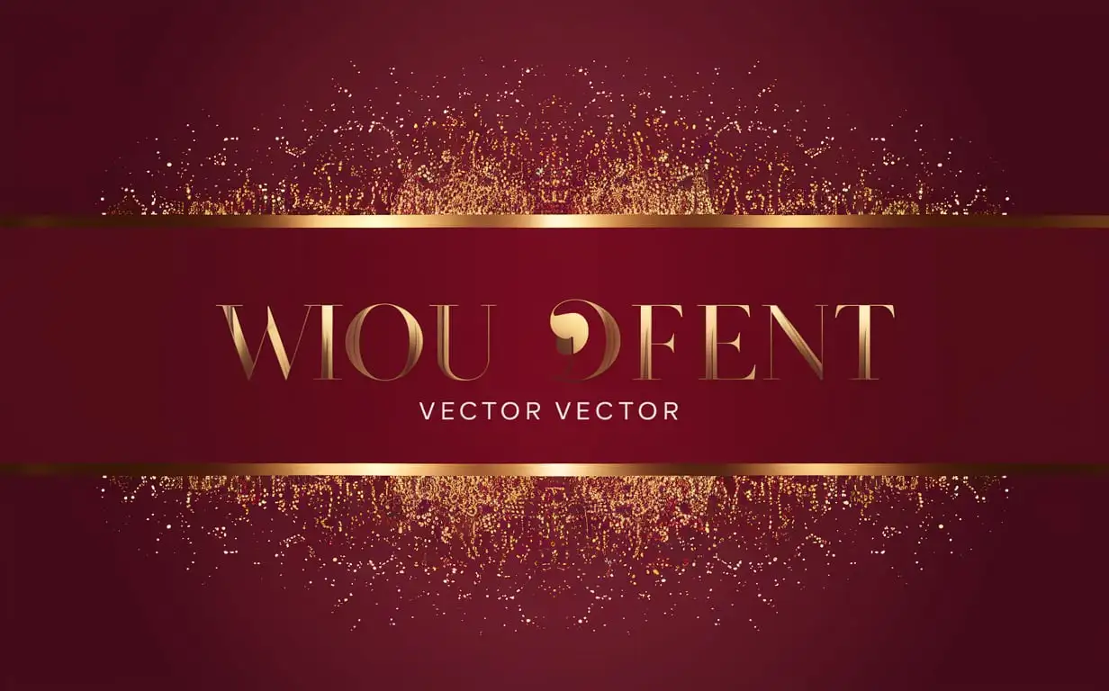 ad banner vector template in wine color