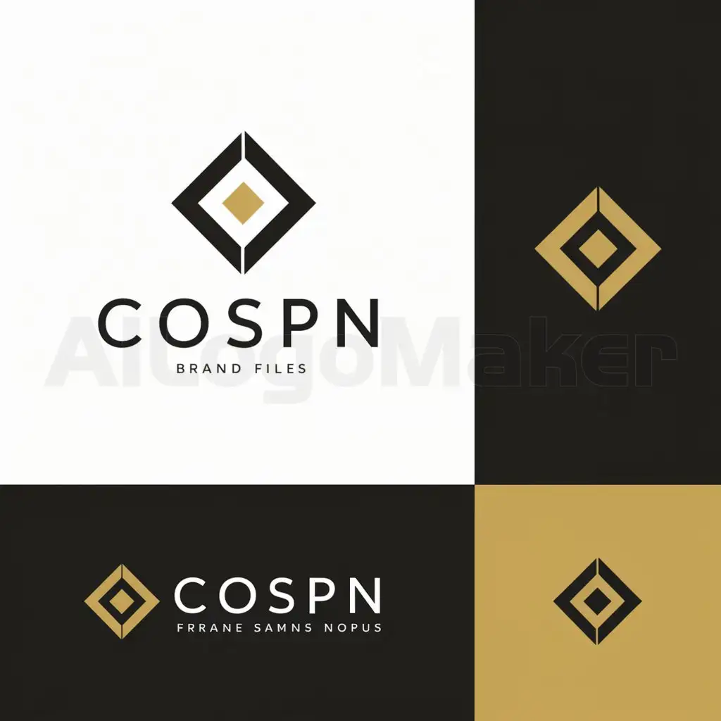 a logo design,with the text "cospn", main symbol: I am looking for a talented designer to create a unique, modern and minimalist logo for our brand "COSPN". This logo will serve as a representation of the values that we stand for and embody, which include professionalism, modernity and trustworthiness. Key Requirements: • The logo should combine imagery and text. • The color scheme must be Onyx (#353935) or similar & Gold, and no other colors should be used. • The final design should reflect modernity. • The design should be minimalist. • The final deliverable must include the source file with all the fonts and elements used. • Need 3 PNG files, one is full black, one full white, one actual color. Skills and Experience: • Proficient in major design software (Adobe Illustrator, Photoshop or similar). • Portfolio demonstrating expertise in logo design and modern, minimalist aesthetic. • Strong understanding of color theory, branding and modern graphic trends. Feel free to direct message me if you have any further questions. Let's create something iconic together! Thank you. |
| --- |
| Your request has been received and will be processed in English as it is already in this language. |,Moderate,clear background