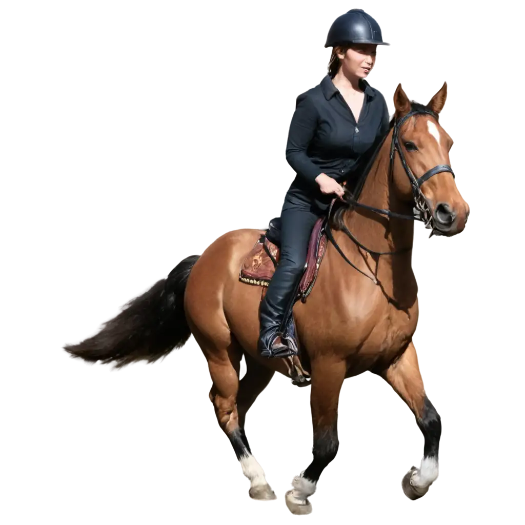 HighQuality-PNG-Image-of-Human-Riding-Horse-Create-Stunning-Visuals-with-Clarity-and-Detail