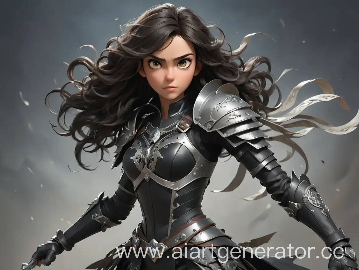 velina-Shadow-of-Night-Young-Girl-in-Black-Leather-Armor-with-Shadow-Blades