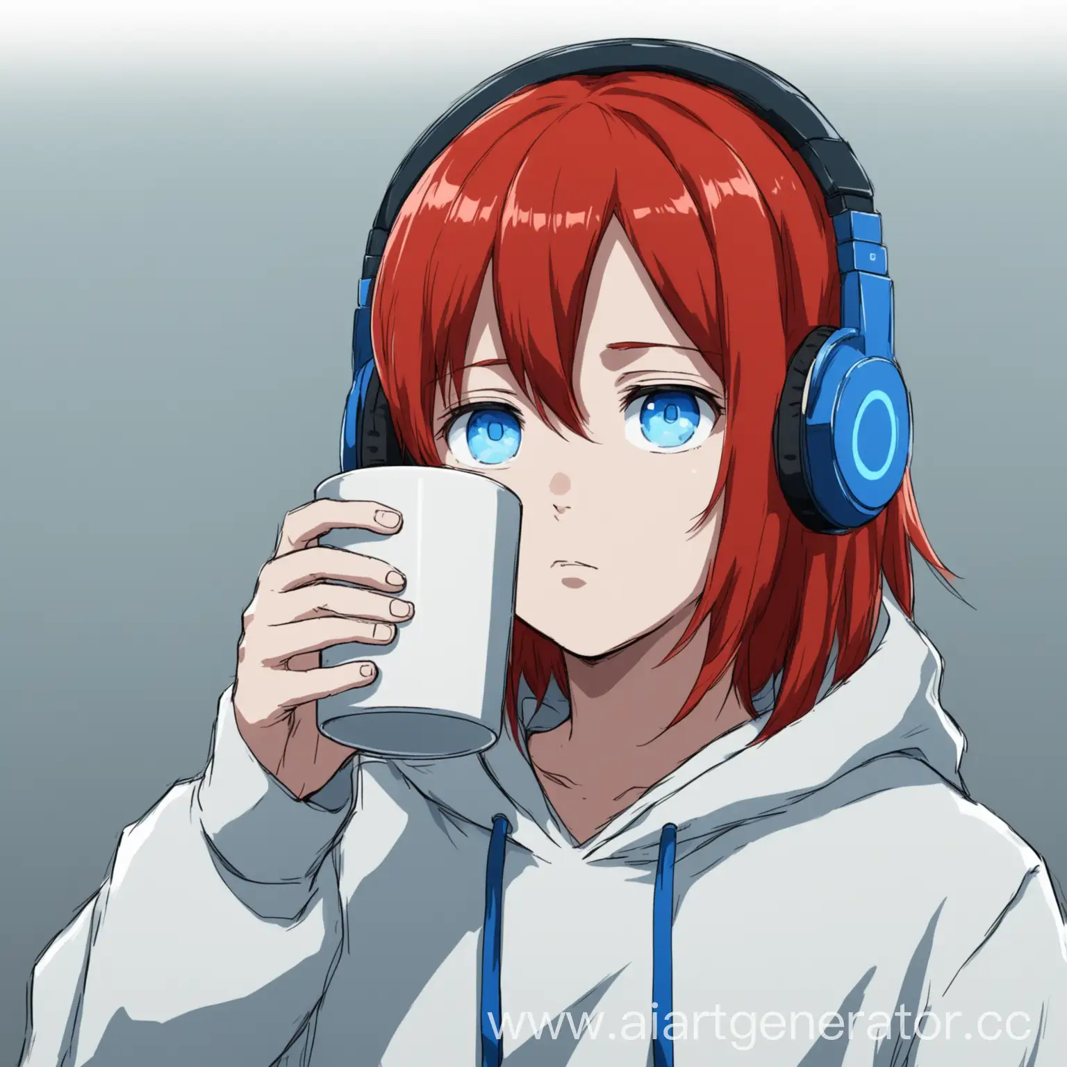 Anime-Character-with-Weary-Expression-Holding-Cup-and-Wearing-White-Hoodie